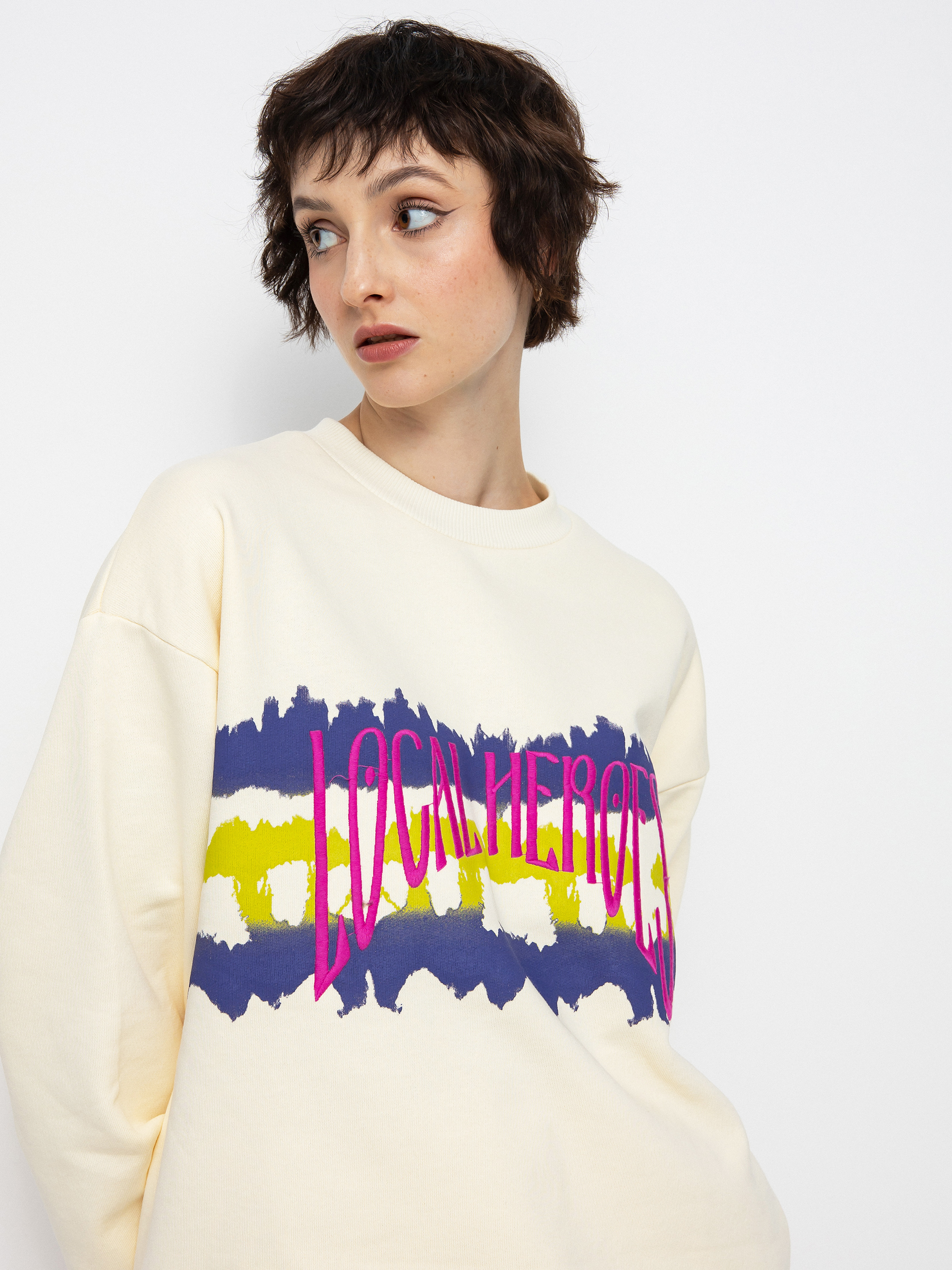 Local Heroes Lh Fantasy Pulóver Wmn (cream)