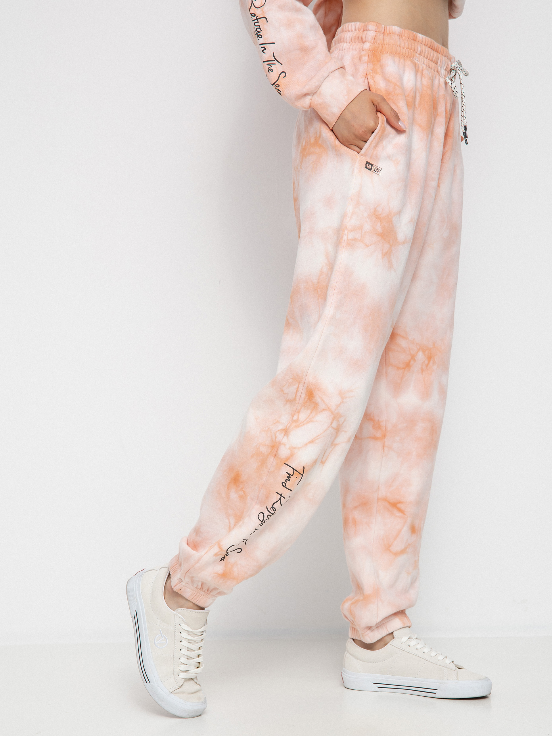 Salty Crew Alpha Kisnadrág Wmn (peach tie dye)