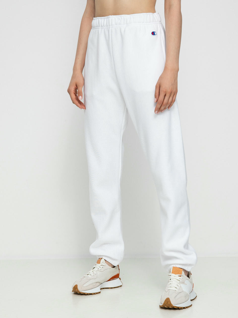 Champion Elastic Cuff Pants 115098 Kisnadrág Wmn (wht)