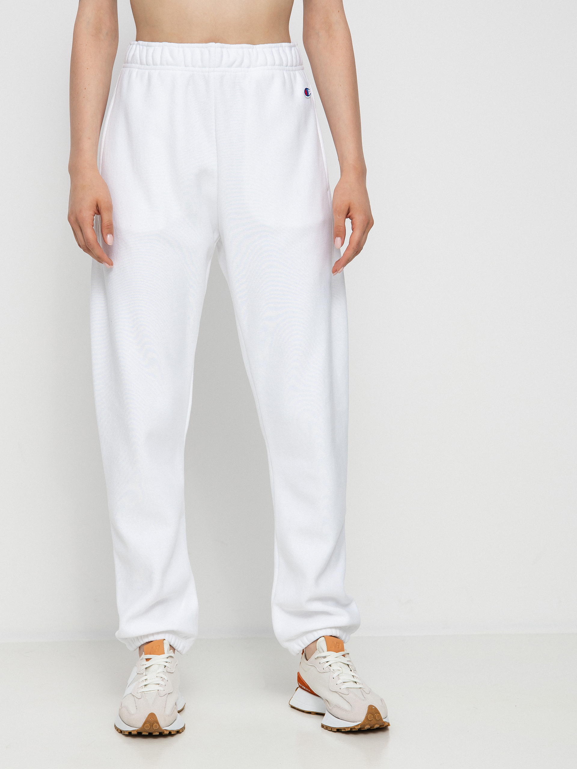 Champion Elastic Cuff Pants 115098 Kisnadrág Wmn (wht)