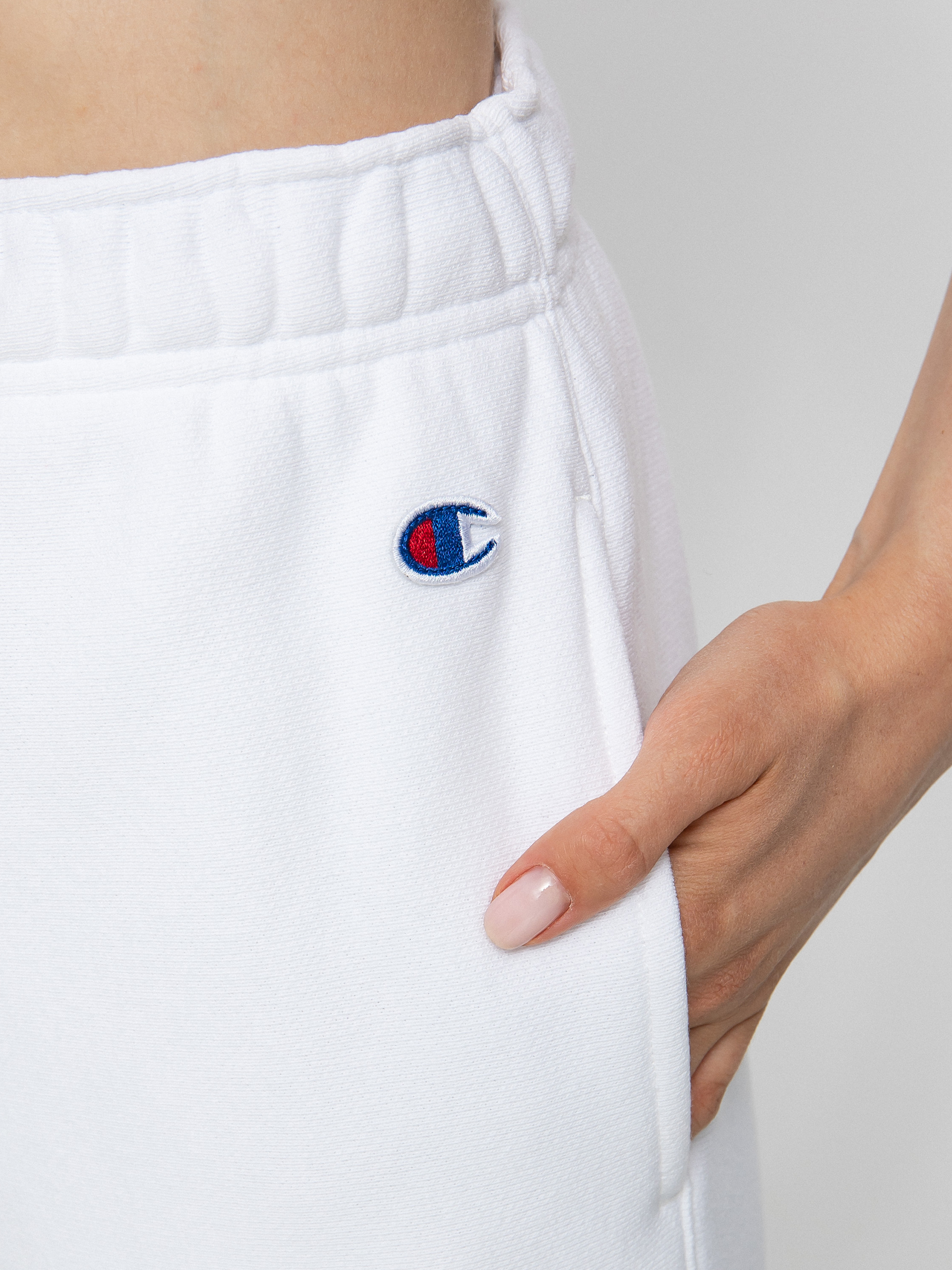 Champion Elastic Cuff Pants 115098 Kisnadrág Wmn (wht)