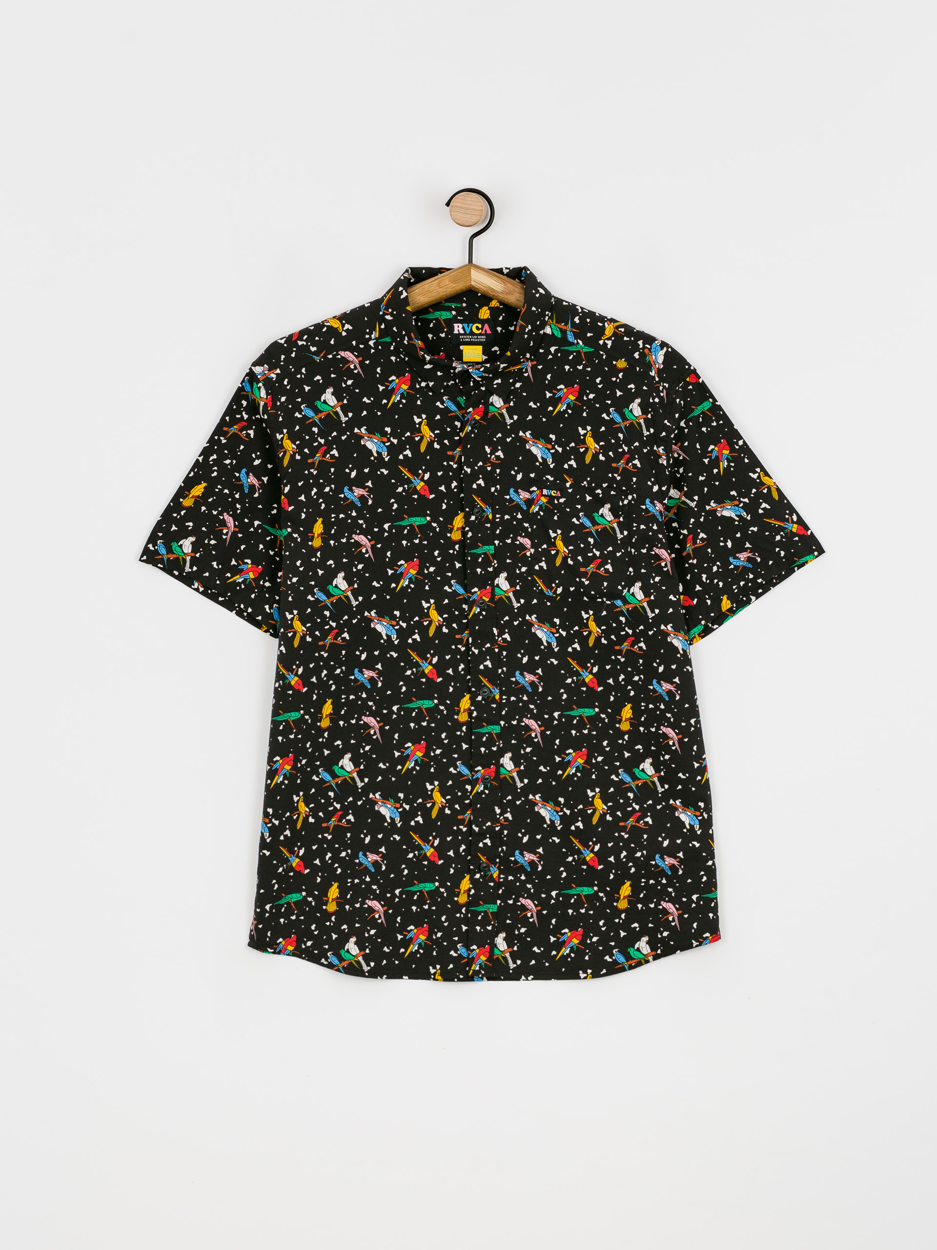 RVCA Lp X Klw Parrots Ing (black)