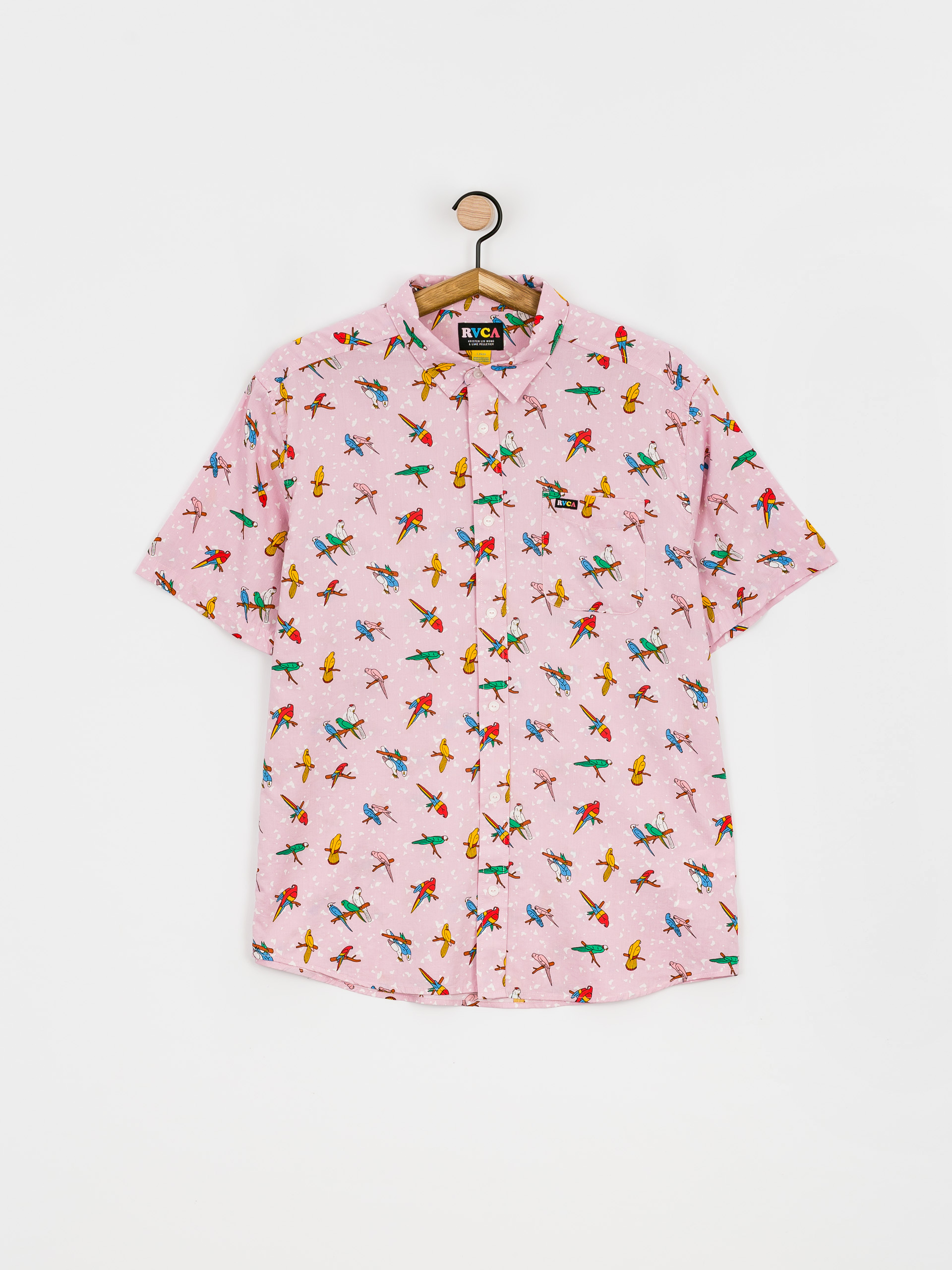 RVCA Lp X Klw Parrots Ing (pink)