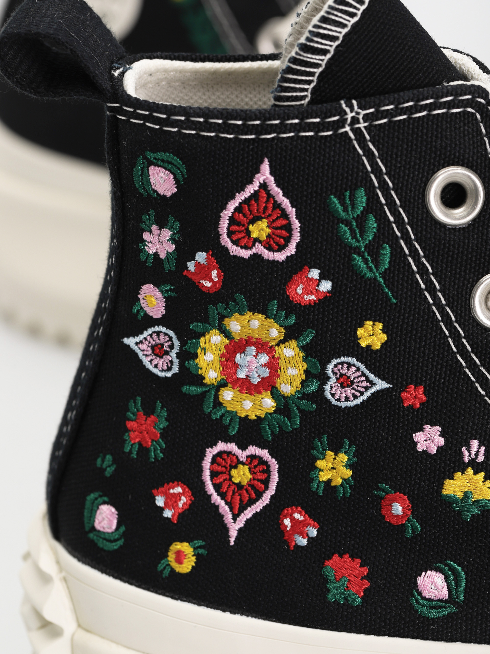 Converse Run Star Hike Hi Cipők (black/egret)