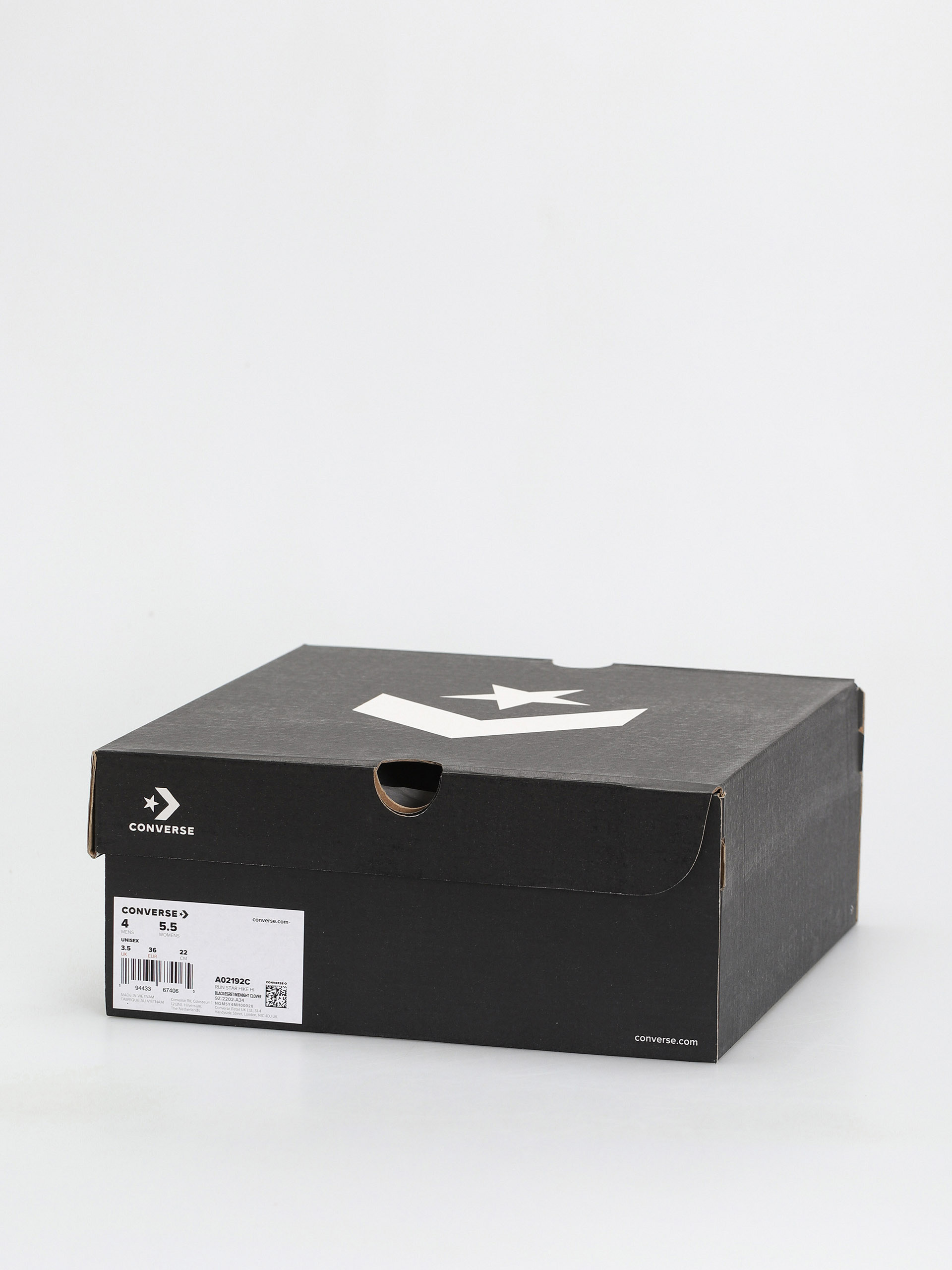 Converse Run Star Hike Hi Cipők (black/egret)