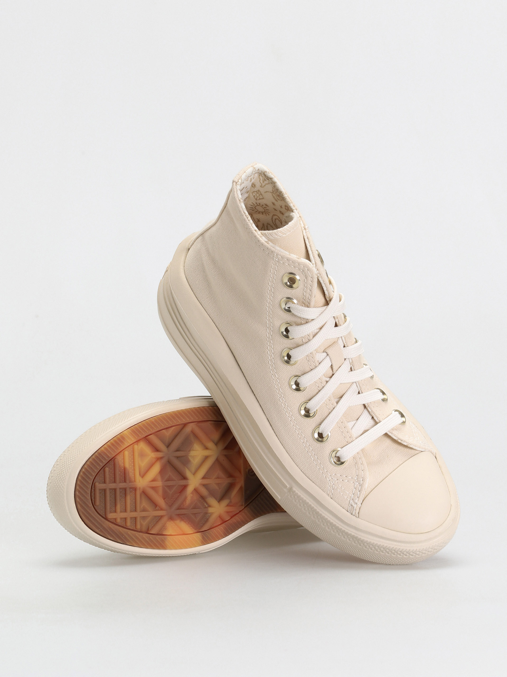 Converse Chuck Taylor All Star Move Hi Cipők Wmn (natural ivory/egret/gum)