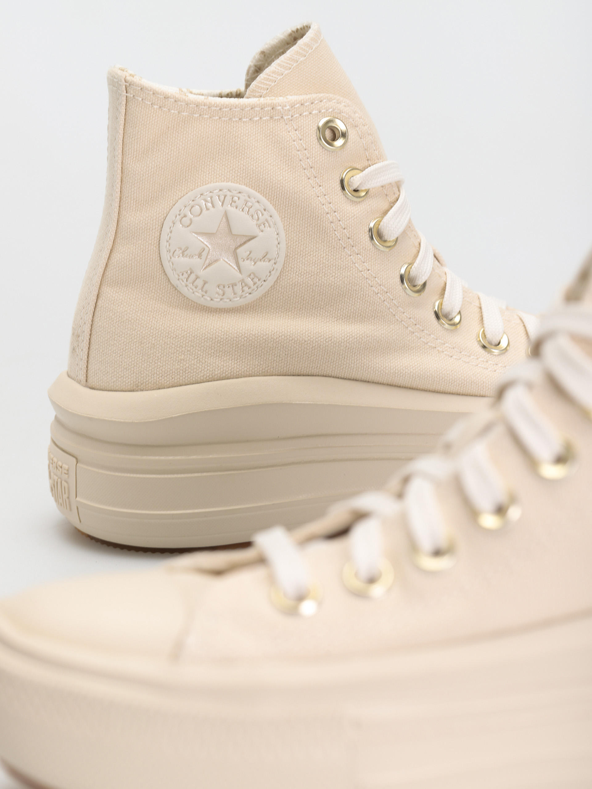 Converse Chuck Taylor All Star Move Hi Cipők Wmn (natural ivory/egret/gum)