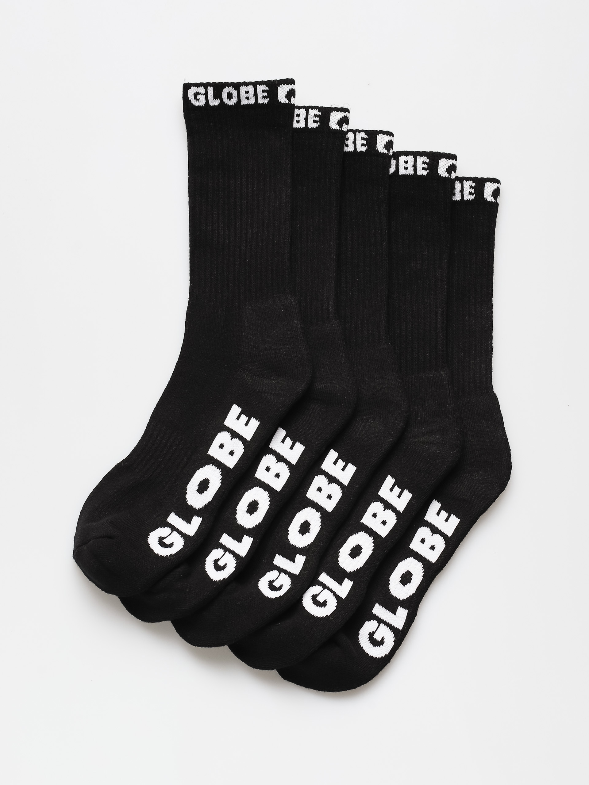 Globe Blackout 5 Pack Zokni (black)