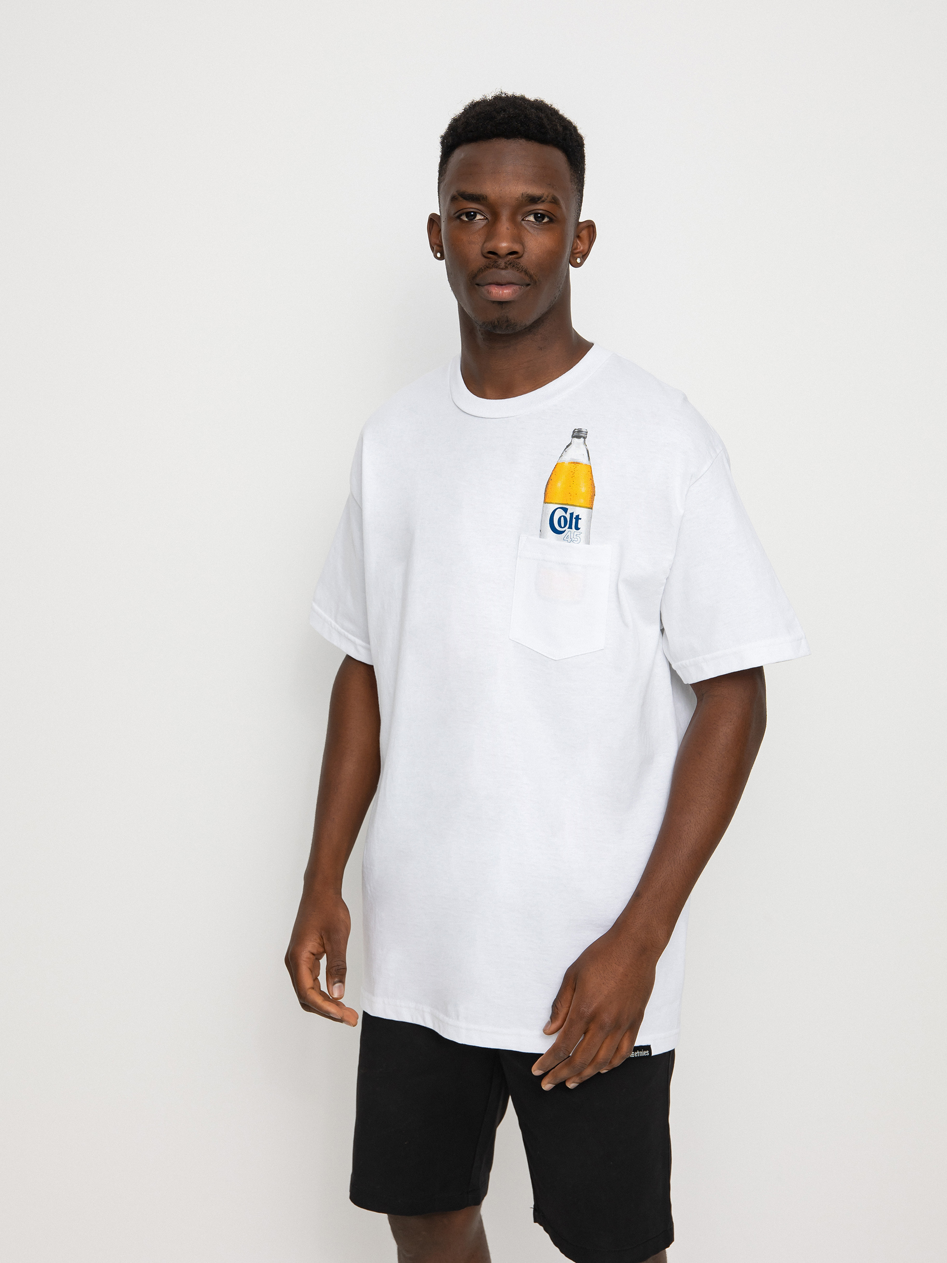 Etnies Colt 45 Pocket póló (white)