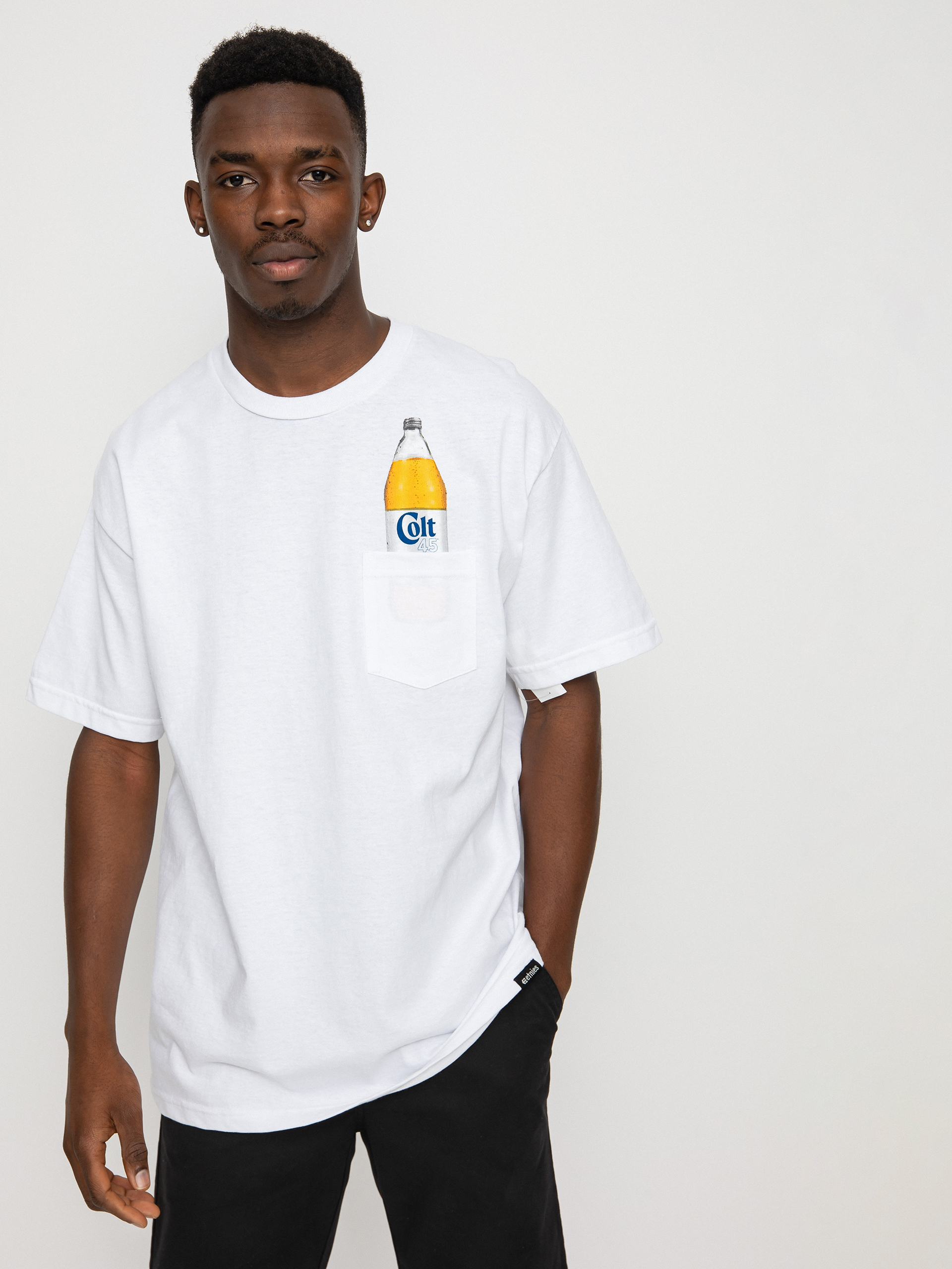 Etnies Colt 45 Pocket póló (white)