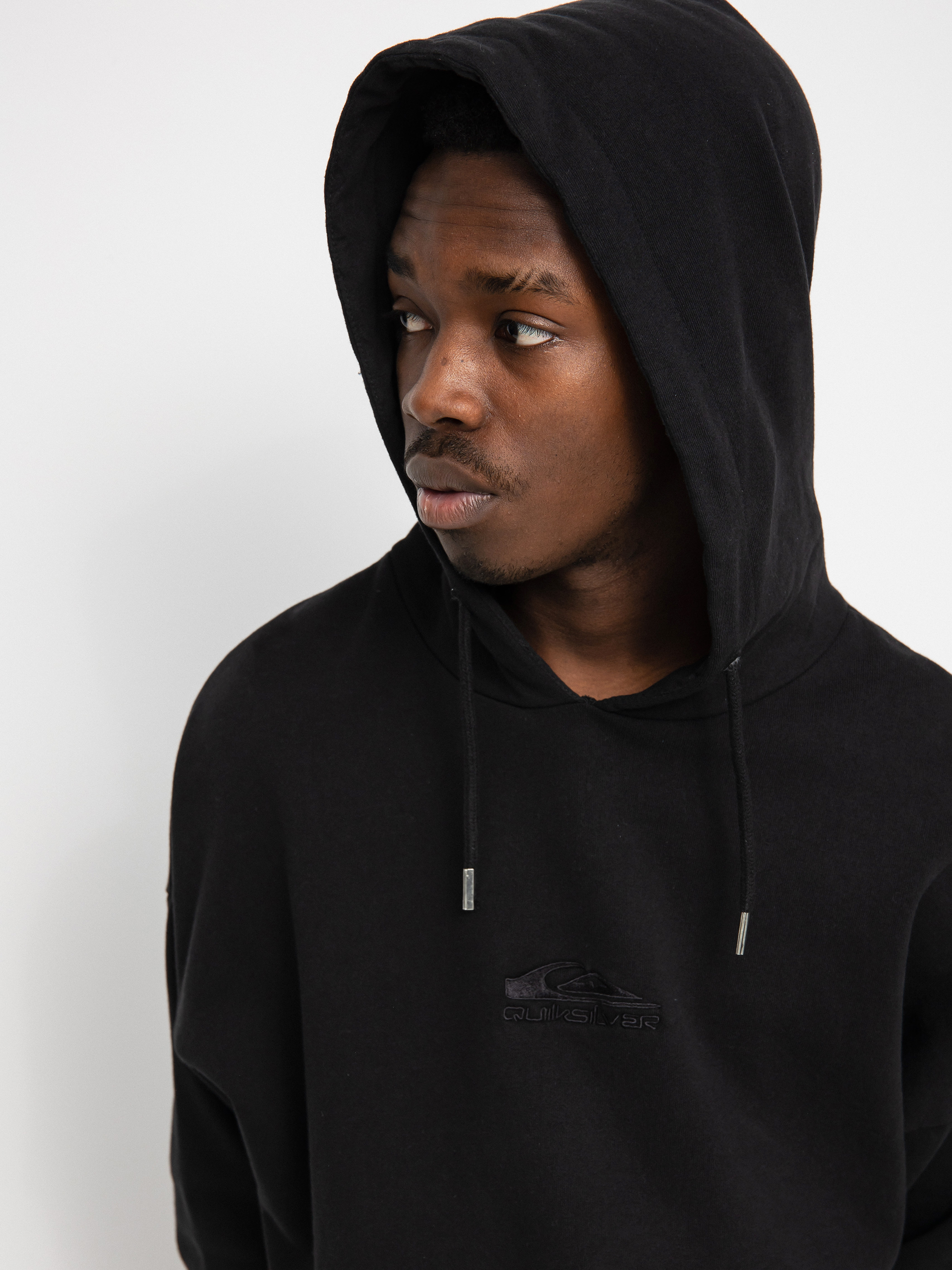 Quiksilver X Stranger Things Surfer Boy Checker HD Kapucnis pulóver (black)