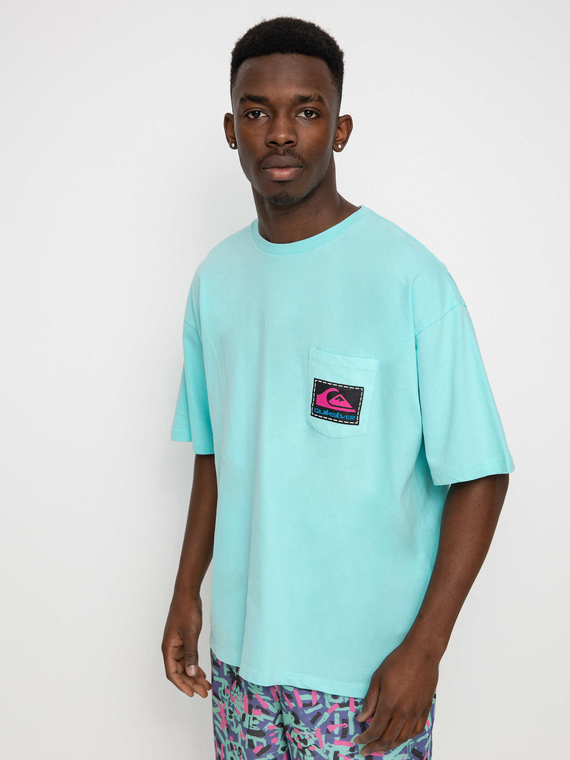 Quiksilver X Stranger Things Rainbow póló (little boy blue)