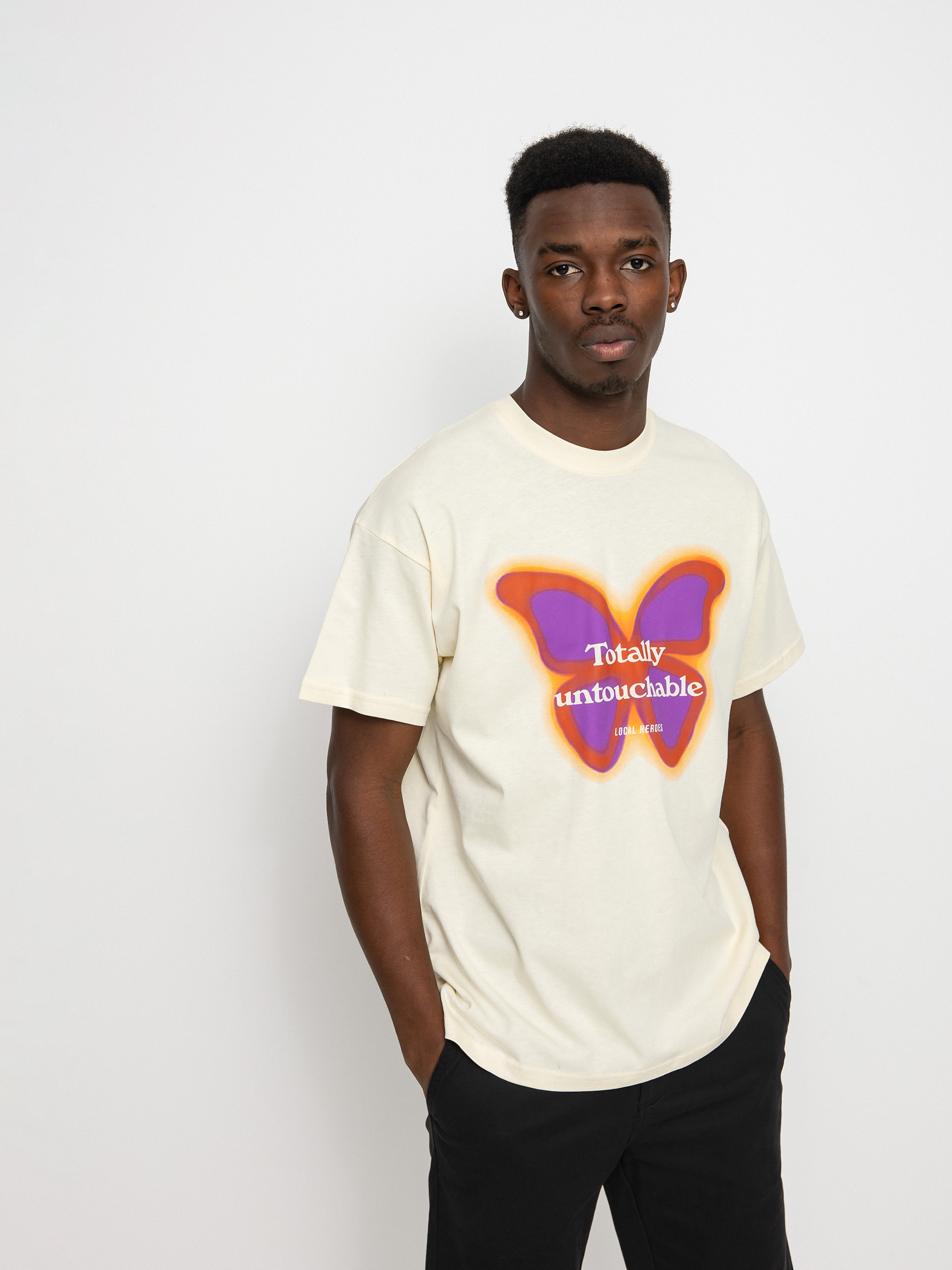 Local Heroes Untouchable póló (ivory)