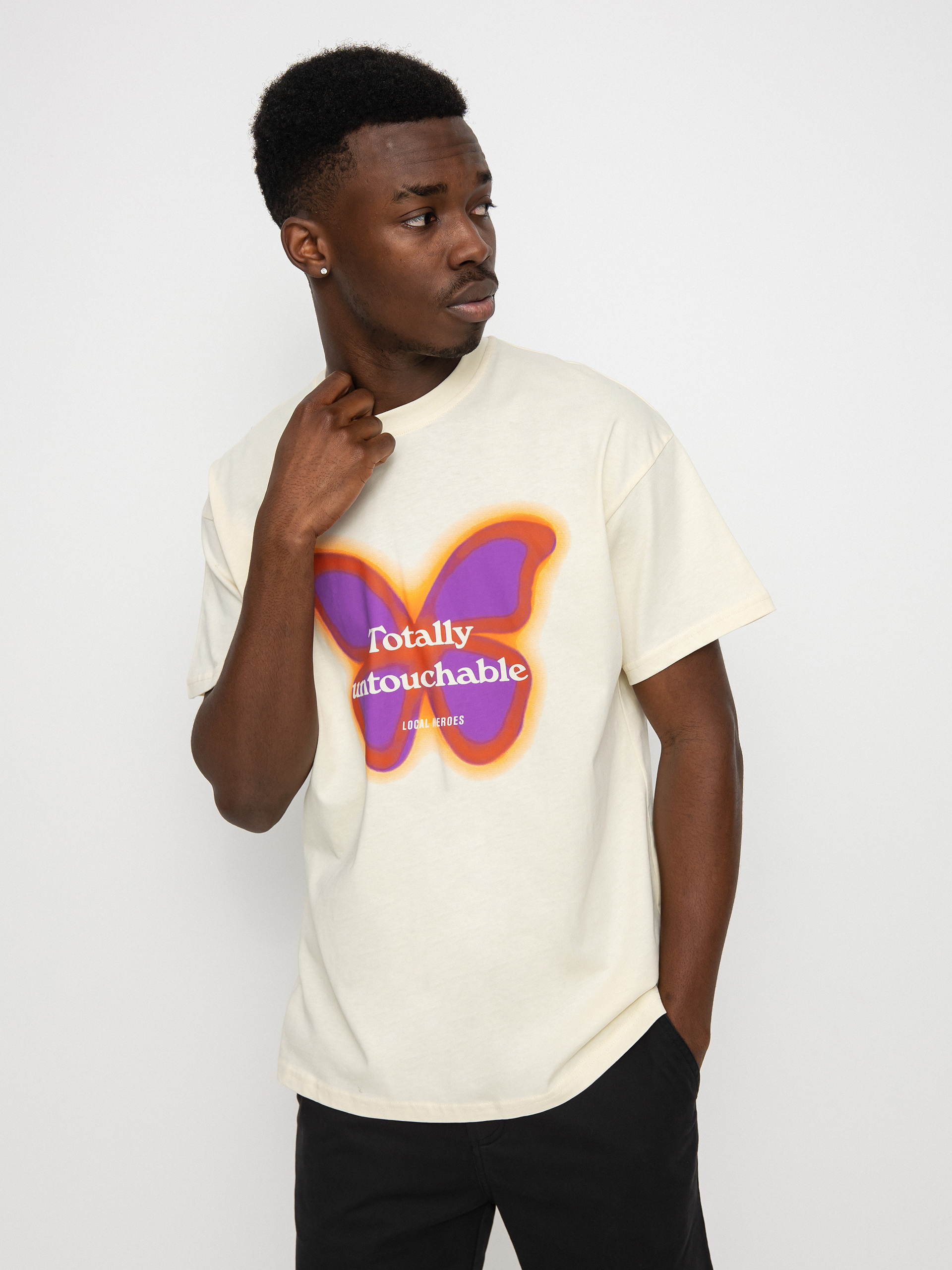 Local Heroes Untouchable póló (ivory)