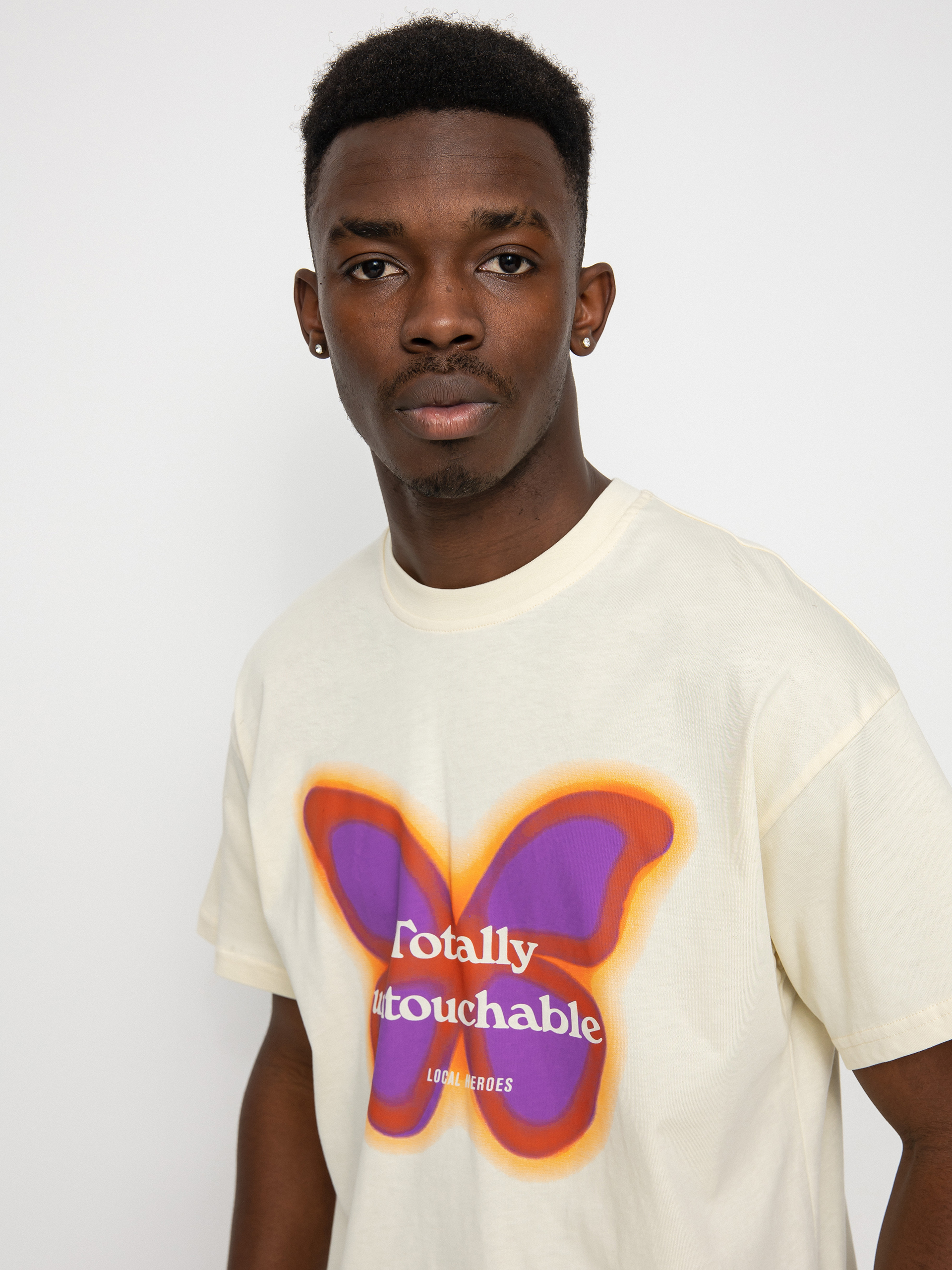Local Heroes Untouchable póló (ivory)