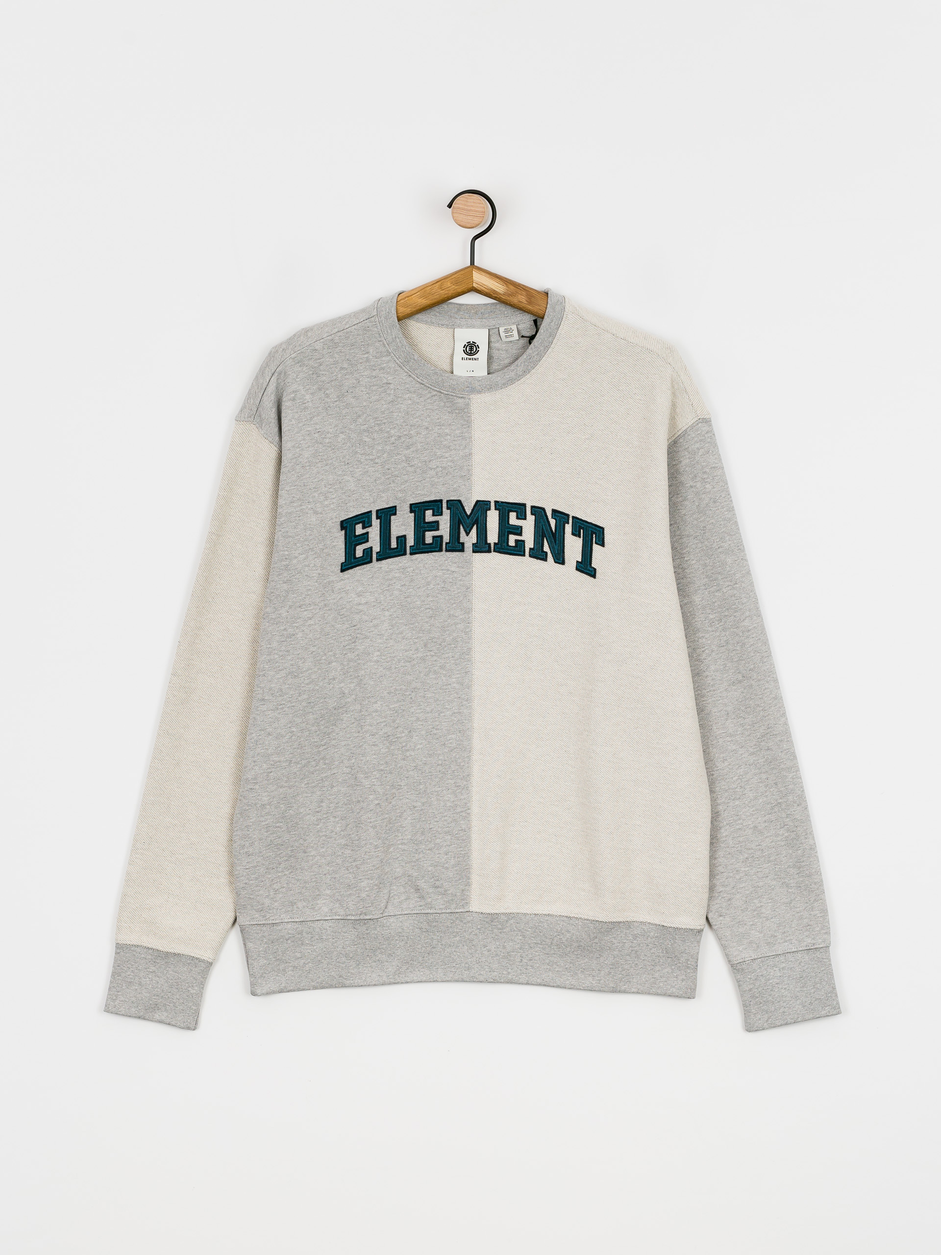 Element Crossfield Reverse Pulóver (grey heather)