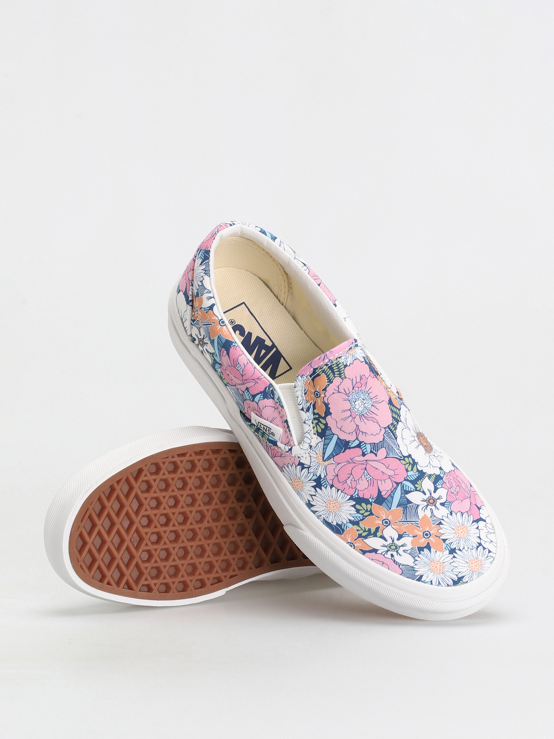 Vans Classic Slip On Cipők (retro floral/multi/true white)