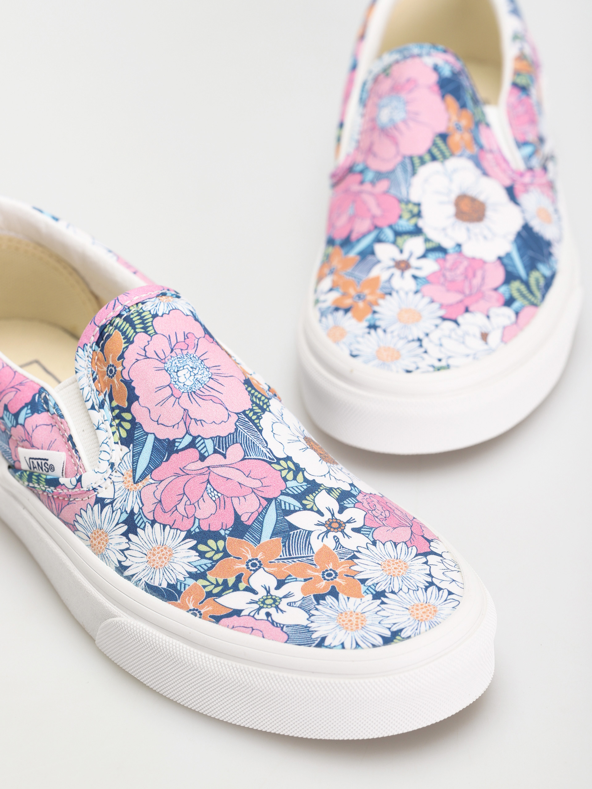 Vans Classic Slip On Cipők (retro floral/multi/true white)