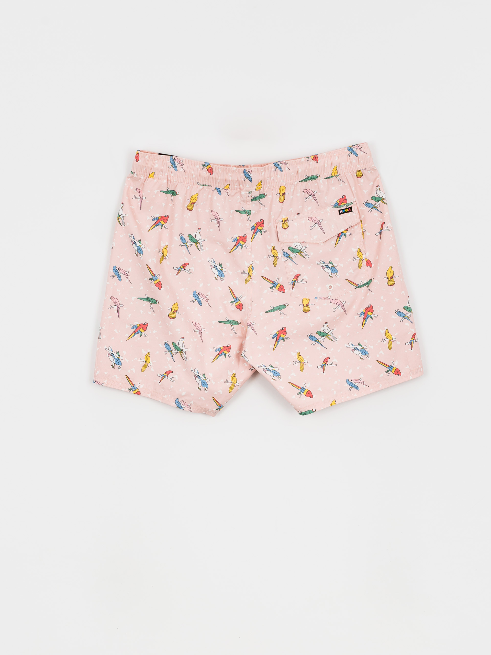 RVCA Lp X Klw Elastic Boardshort (pink)