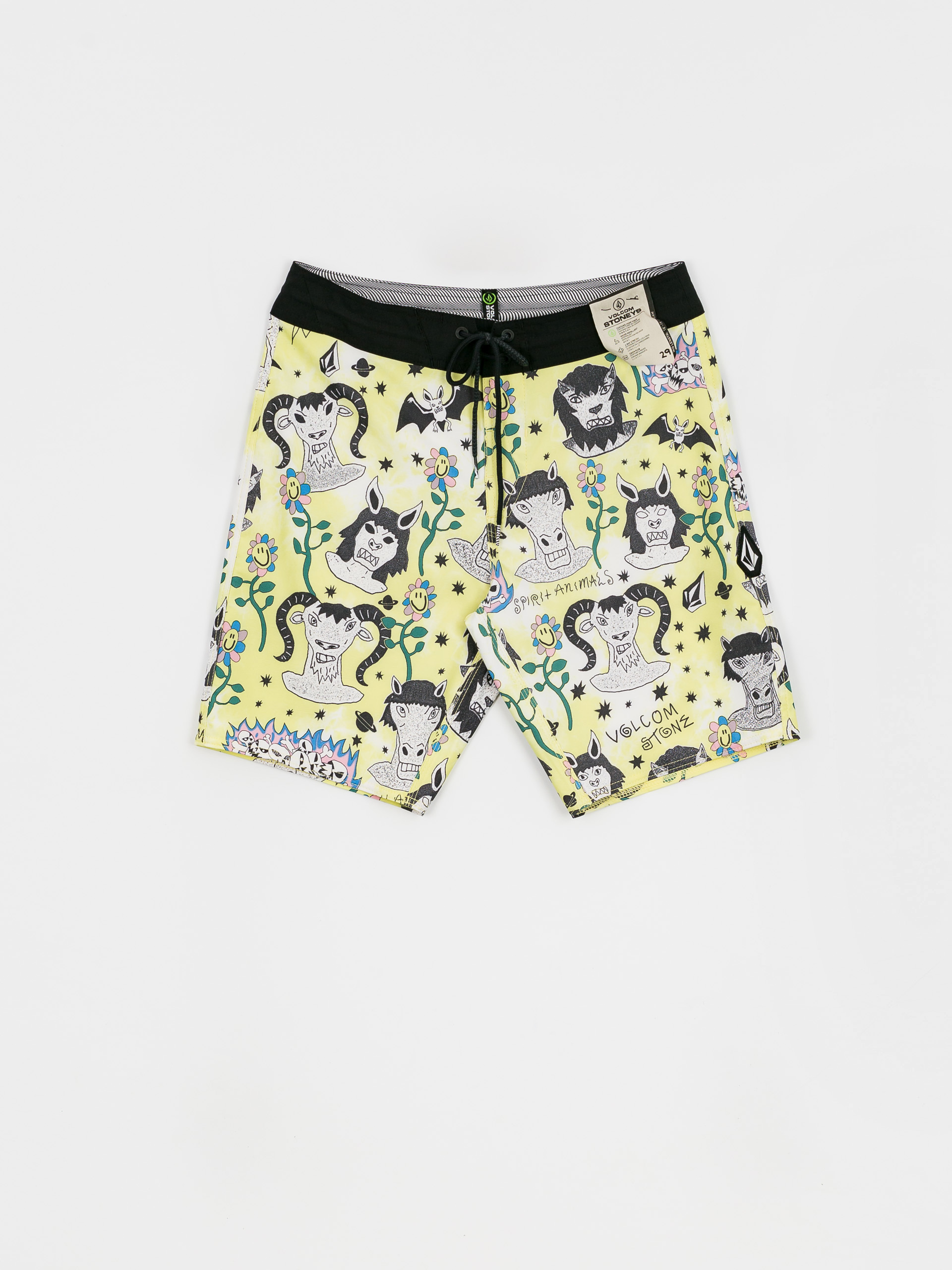Volcom Surf Vitals Ozzy Stoney 19 Boardshort (glimmer yellow)