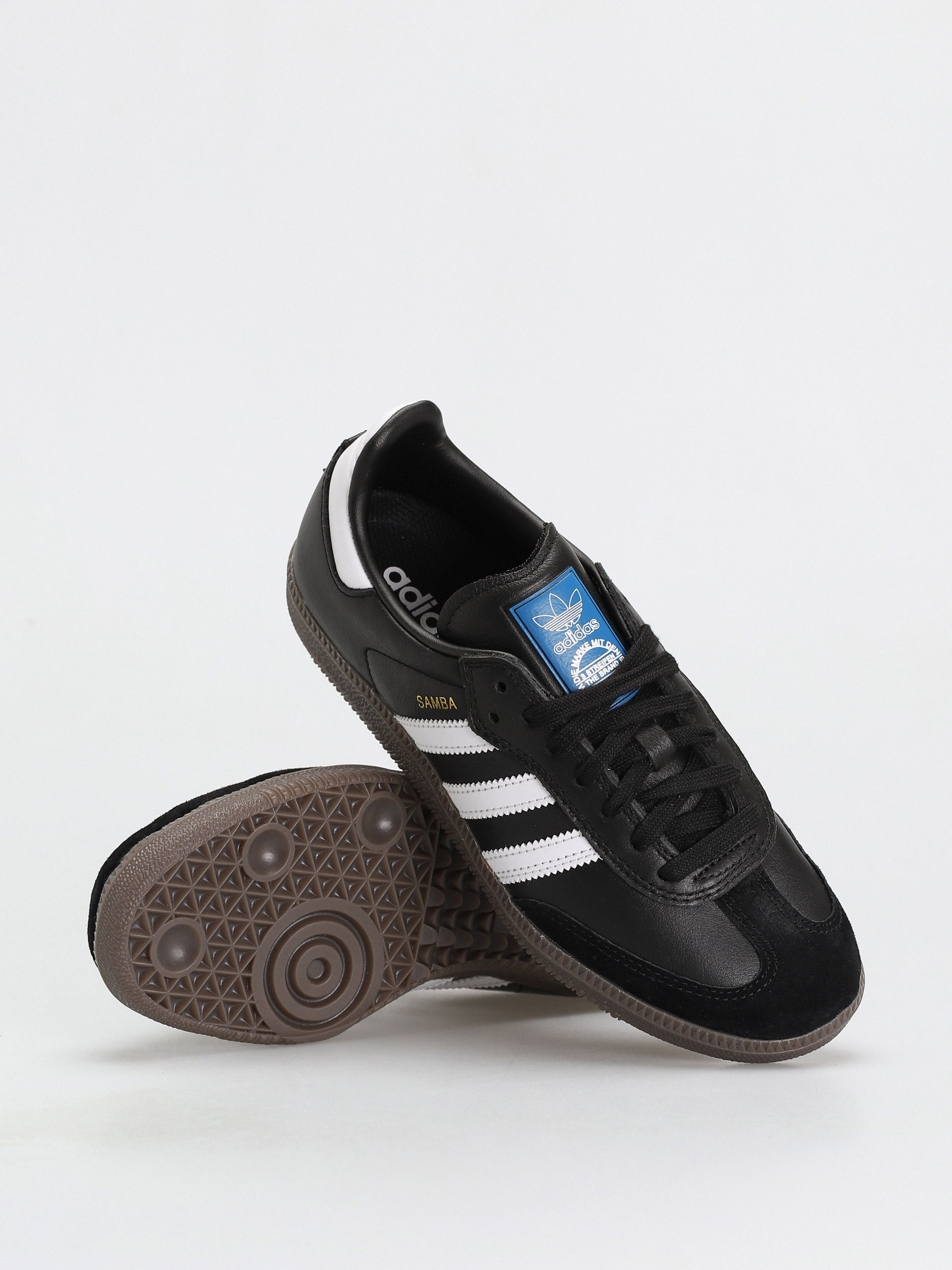 adidas Samba Adv Cipők (cblack/ftwwht/goldmt)