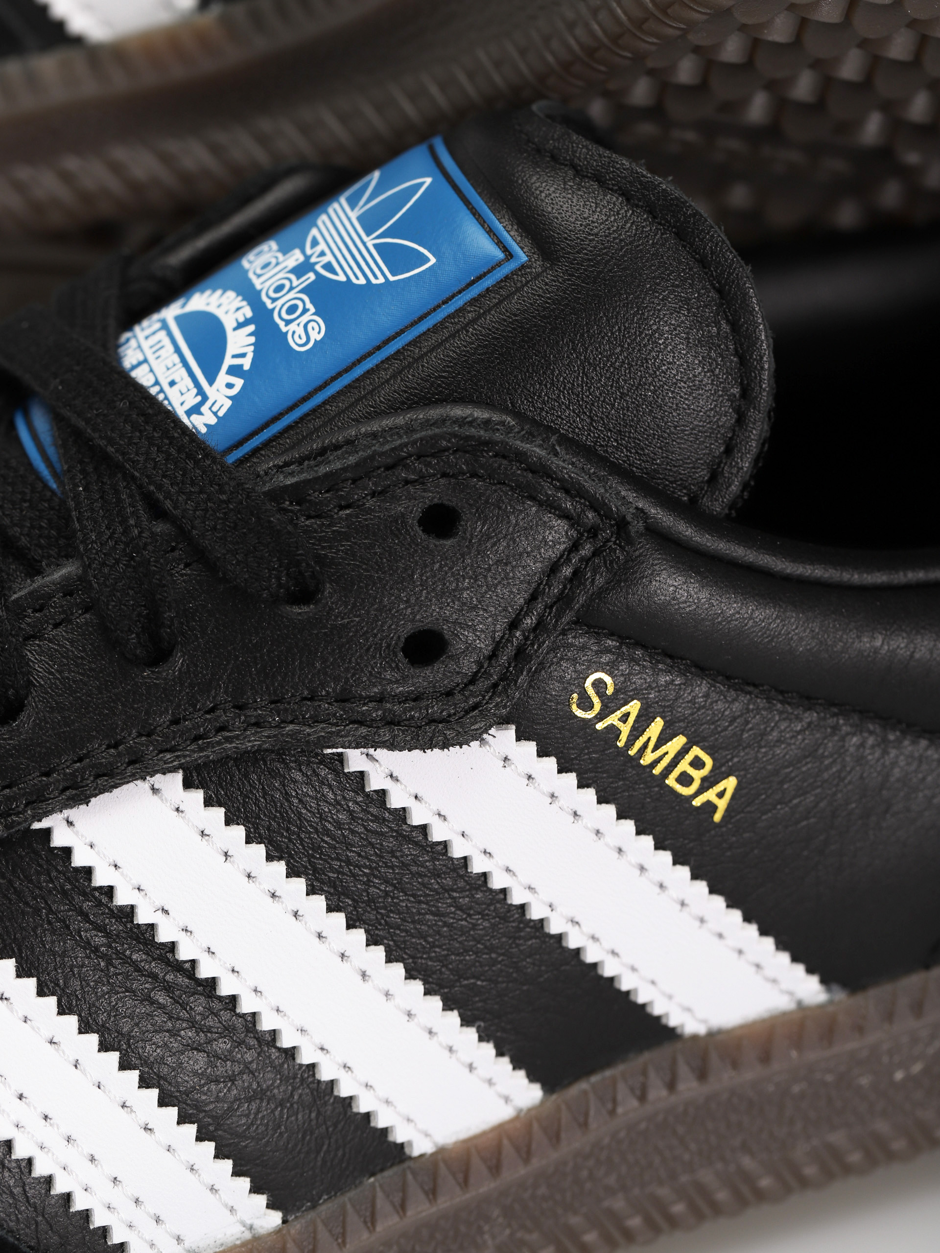 adidas Samba Adv Cipők (cblack/ftwwht/goldmt)