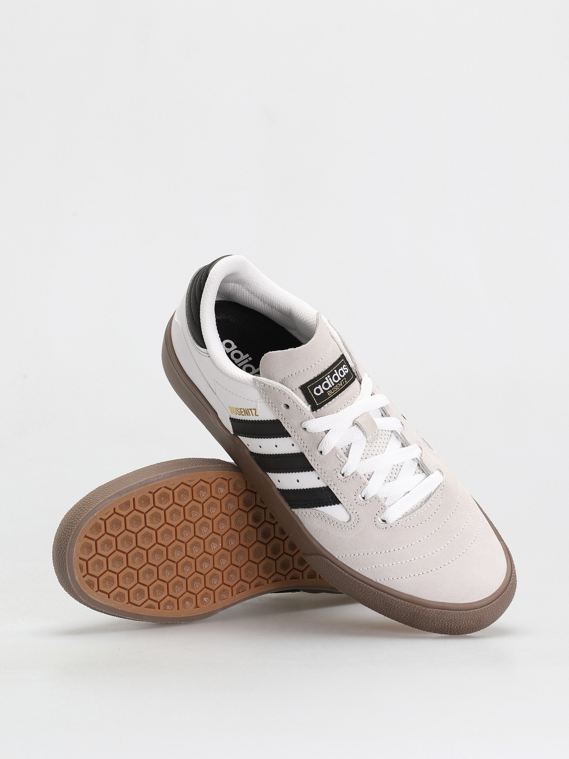 adidas Busenitz Vulc II Cipők (ftwwht/cblack/goldmt)