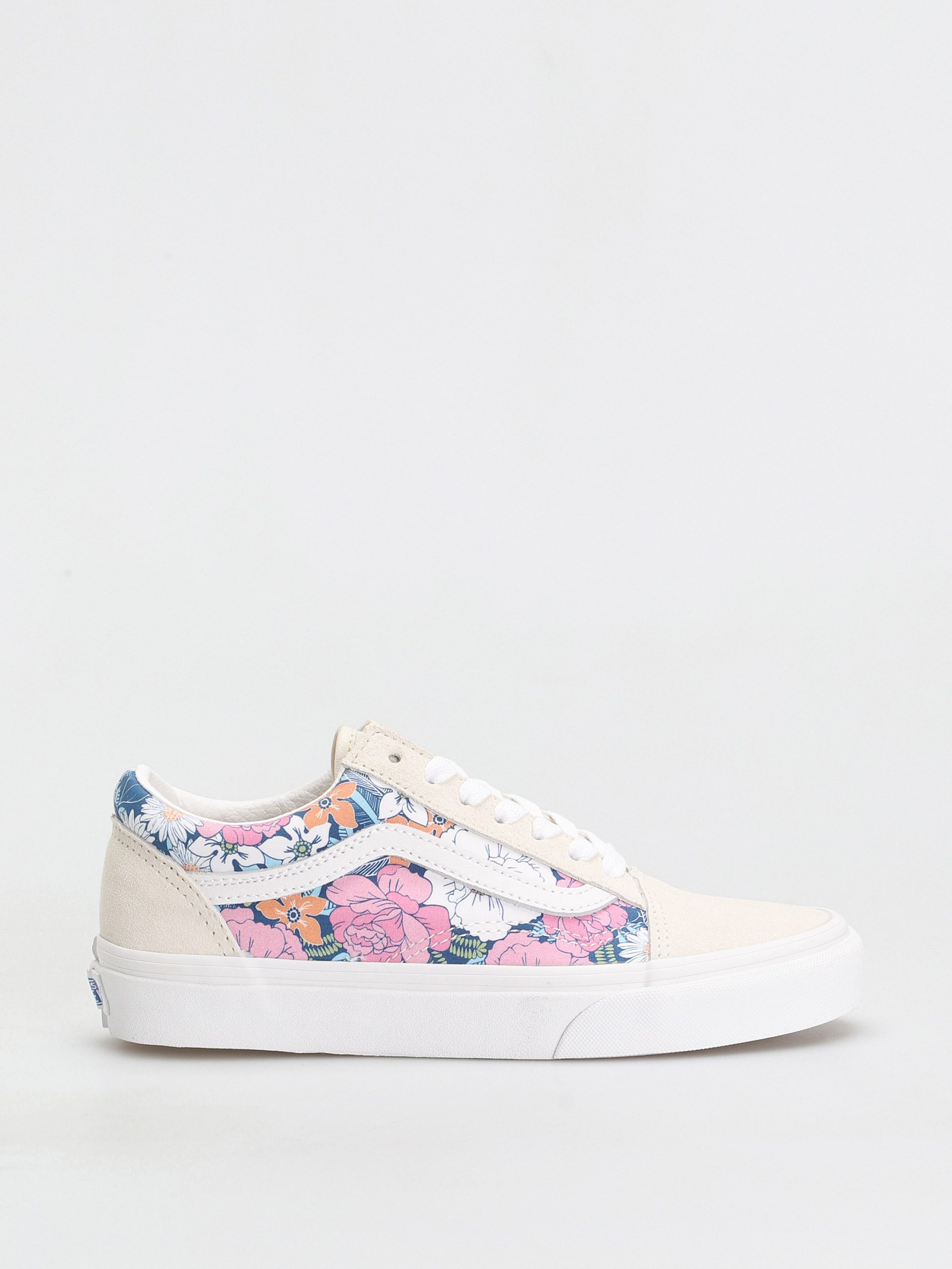 Vintage floral vans old on sale skool