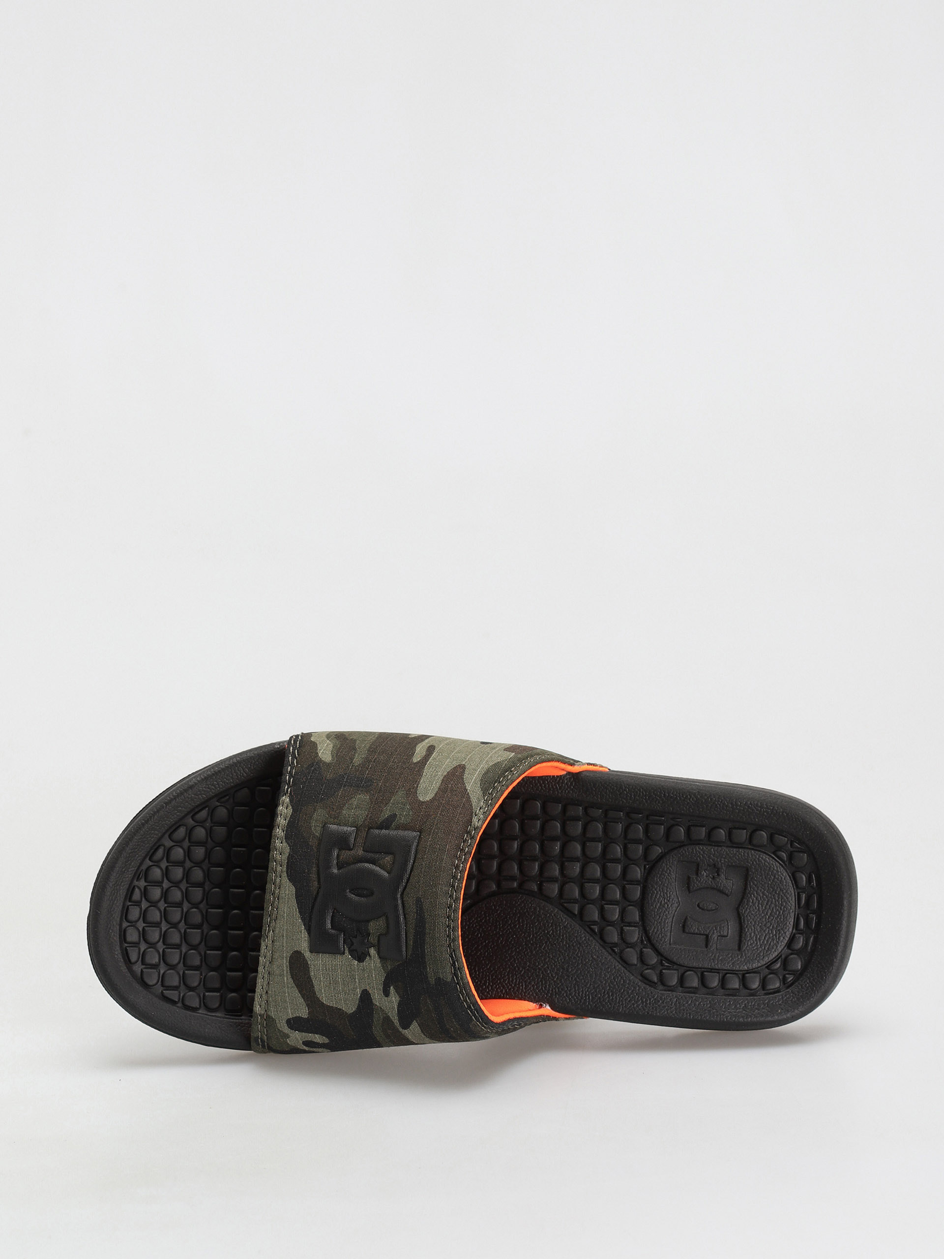 DC Bolsa Flip-flop papucsok (black/military camo)