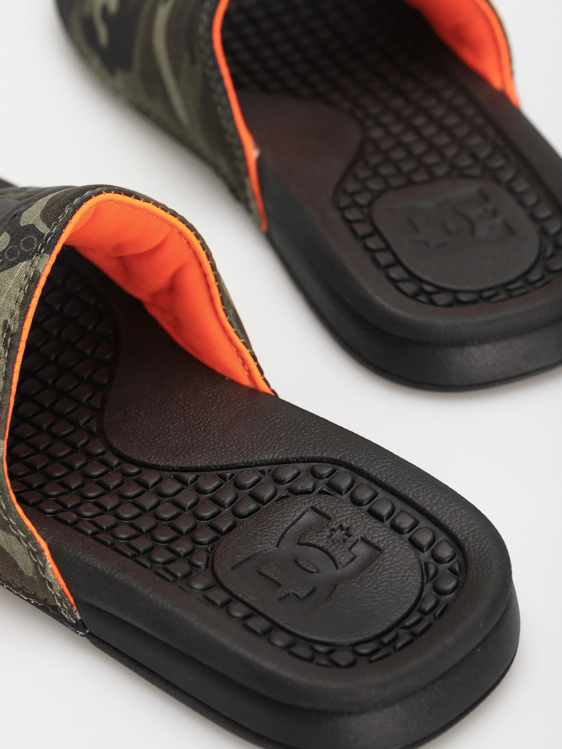 DC Bolsa Flip-flop papucsok (black/military camo)