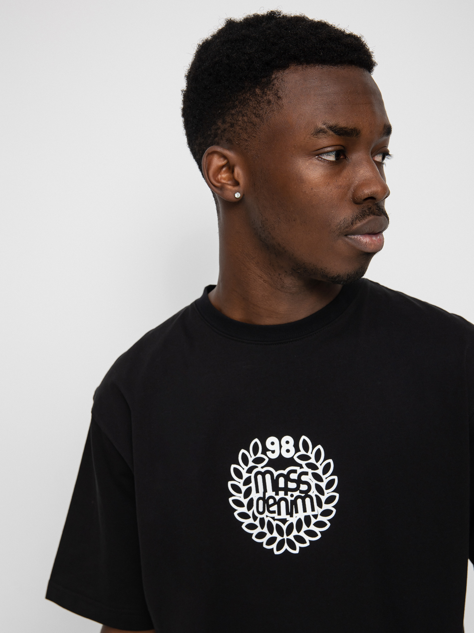 MassDnm Base póló (black)