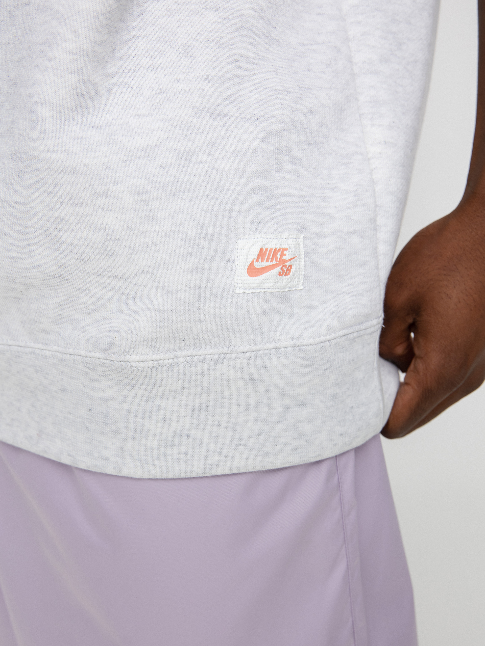 Nike SB Novelty Pulóver (birch heather/lt madder root)