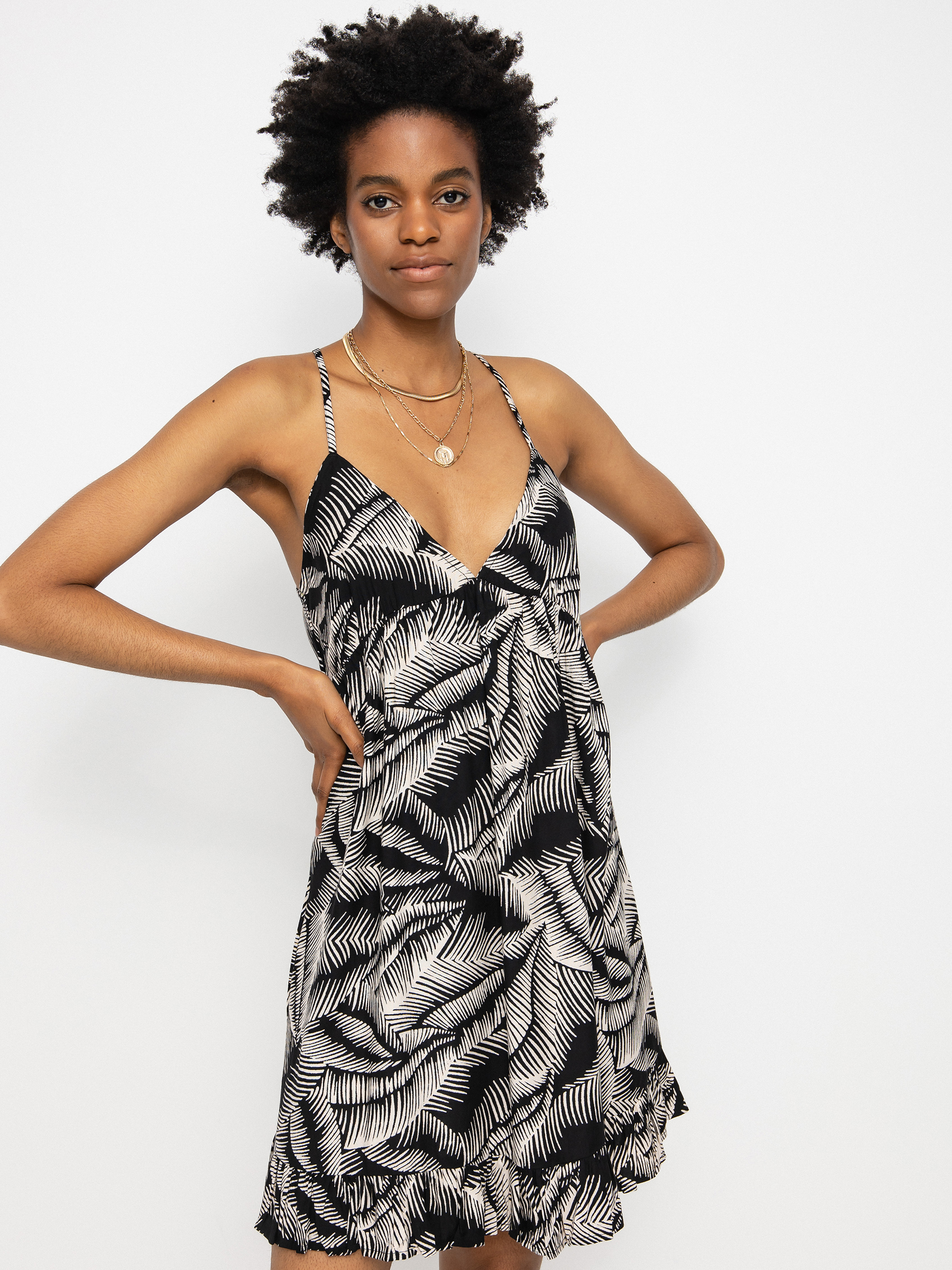 Volcom Stay Palm Ruha Wmn (black white)