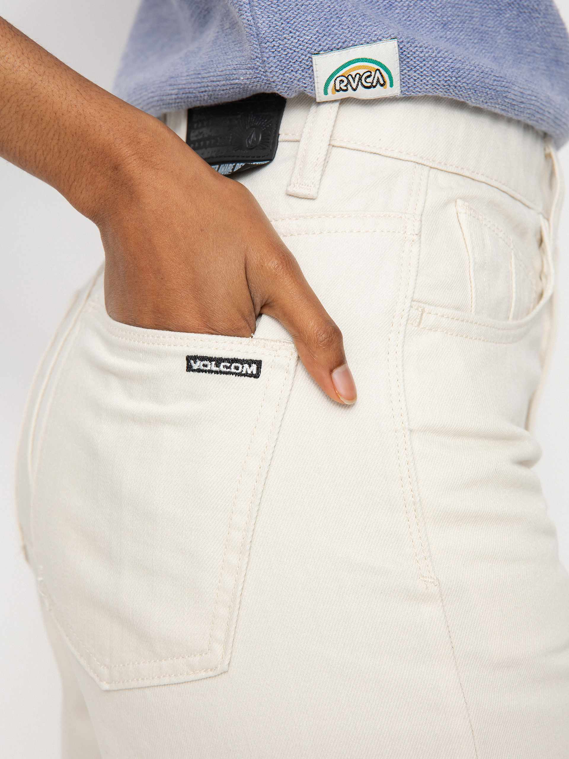 Volcom Weellow Denim Kisnadrág Wmn (cloud)