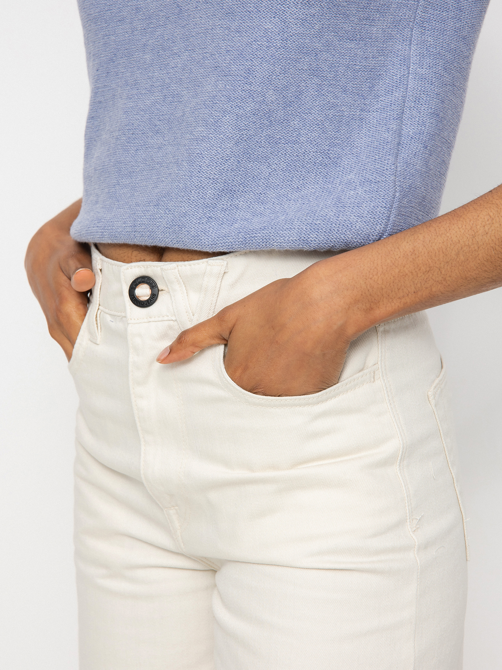 Volcom Weellow Denim Kisnadrág Wmn (cloud)