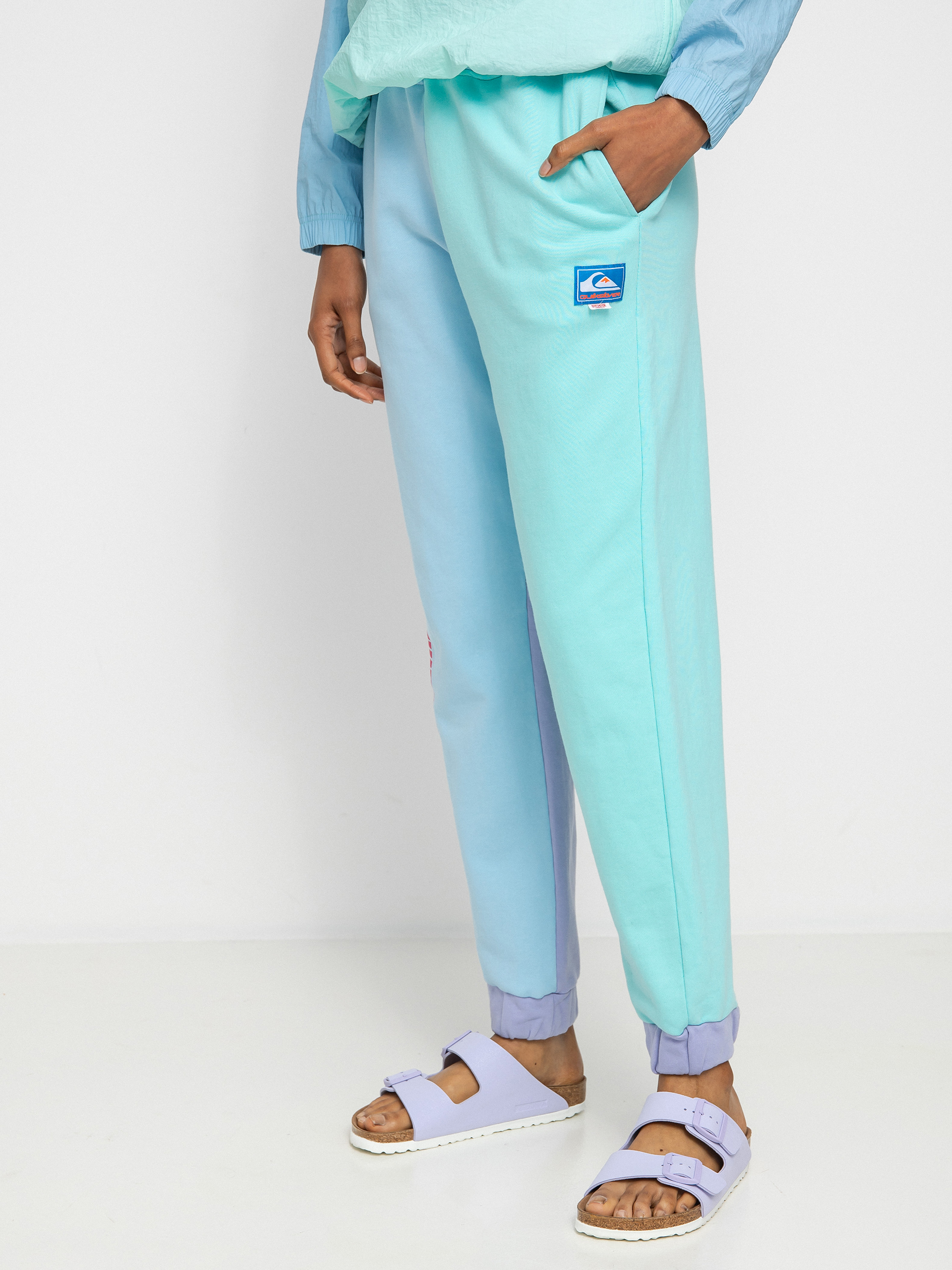 Quiksilver X Stranger Things Lenora Kisnadrág Wmn (airy blue)