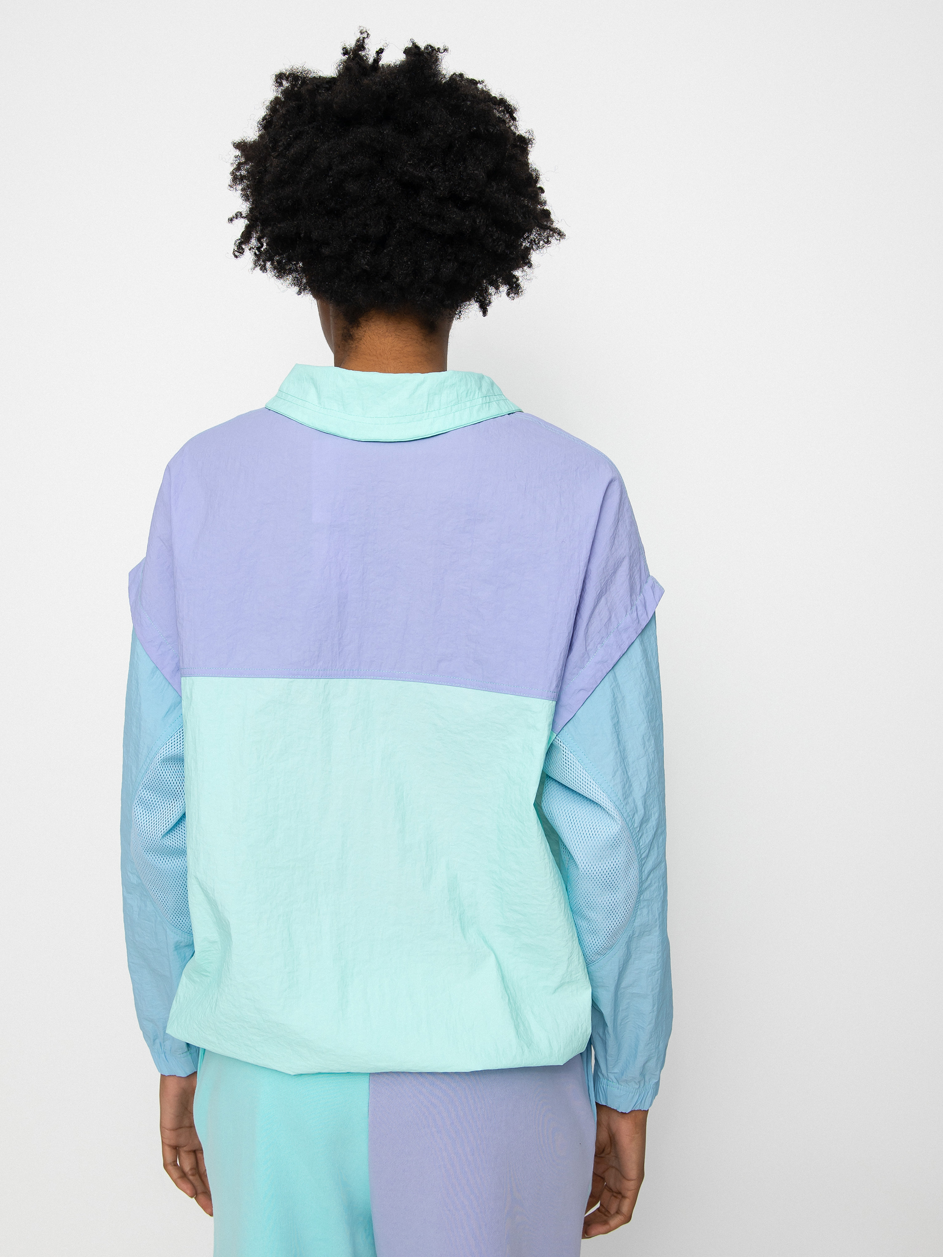 Quiksilver X Stranger Things Lenora Windbreaker Dzseki Wmn (aruba blue)