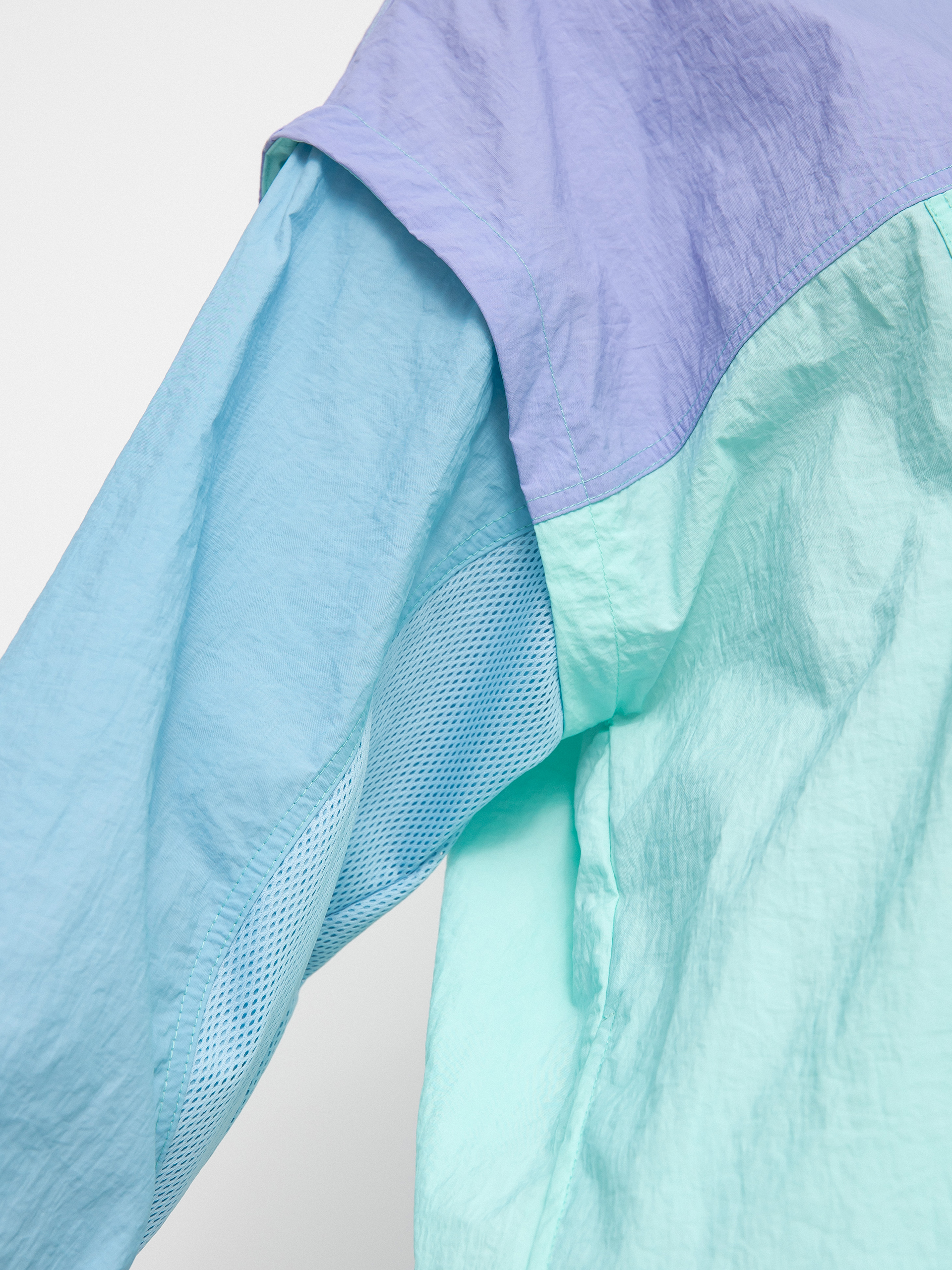 Quiksilver X Stranger Things Lenora Windbreaker Dzseki Wmn (aruba blue)