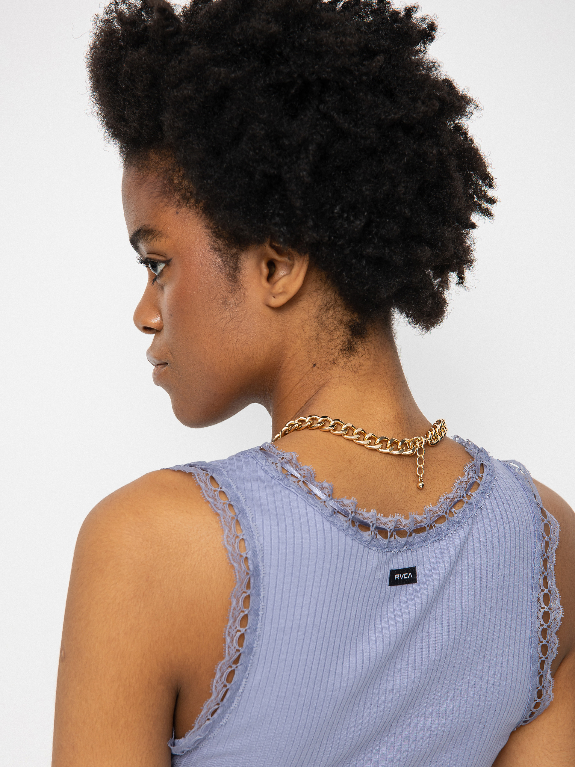 RVCA Mille póló Wmn (grey purple)