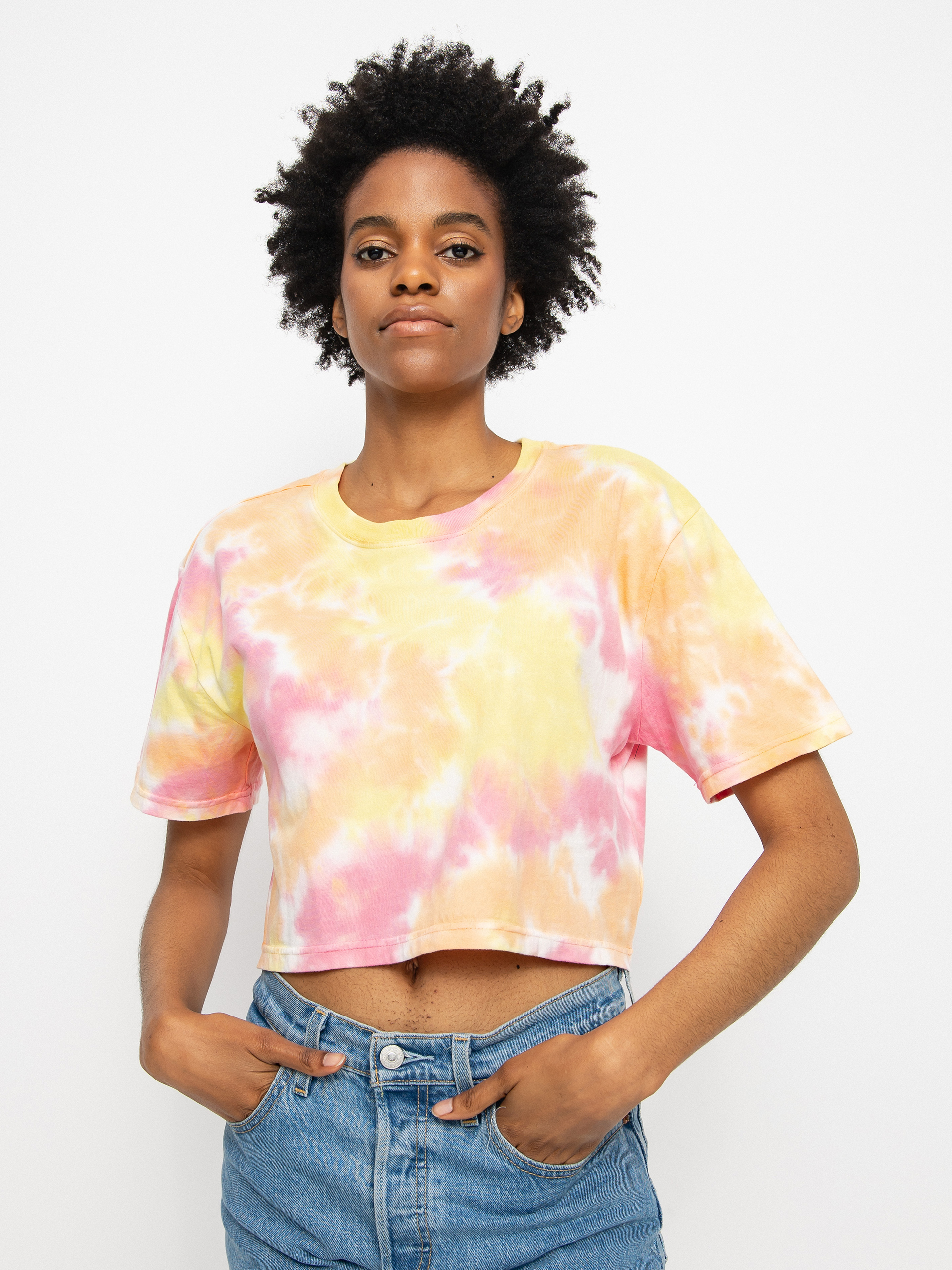 Volcom Galactic Stone póló Wmn (hazey pink)