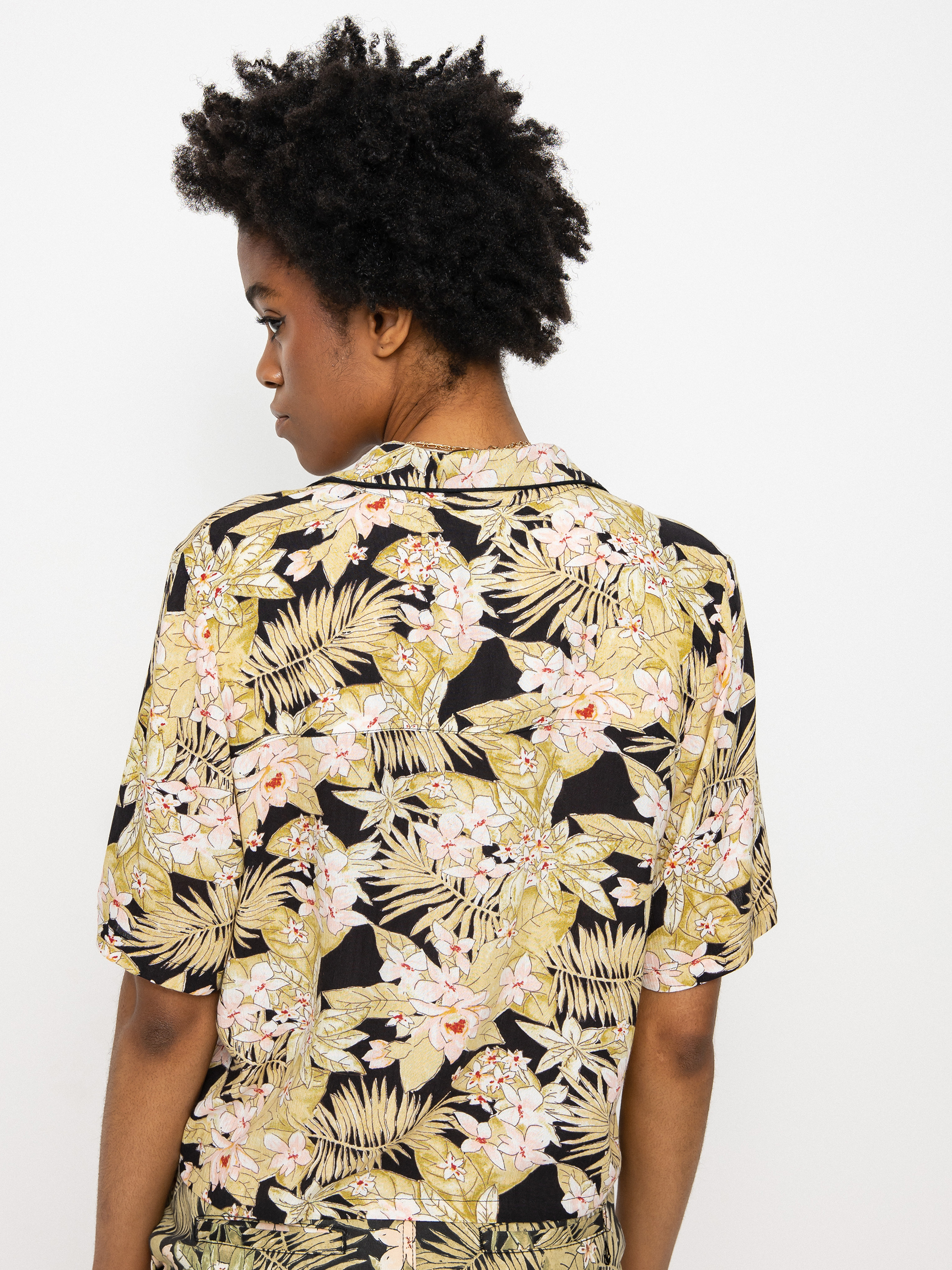 Volcom Static Bloom Top Ing Wmn (black combo)