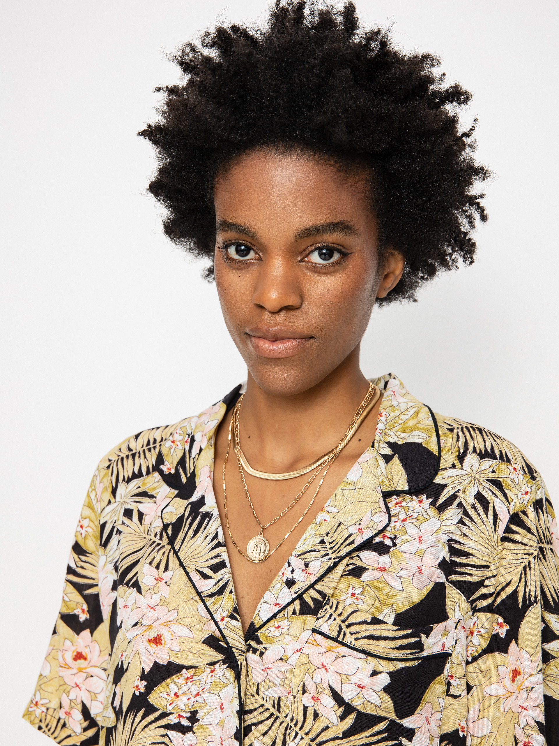 Volcom Static Bloom Top Ing Wmn (black combo)