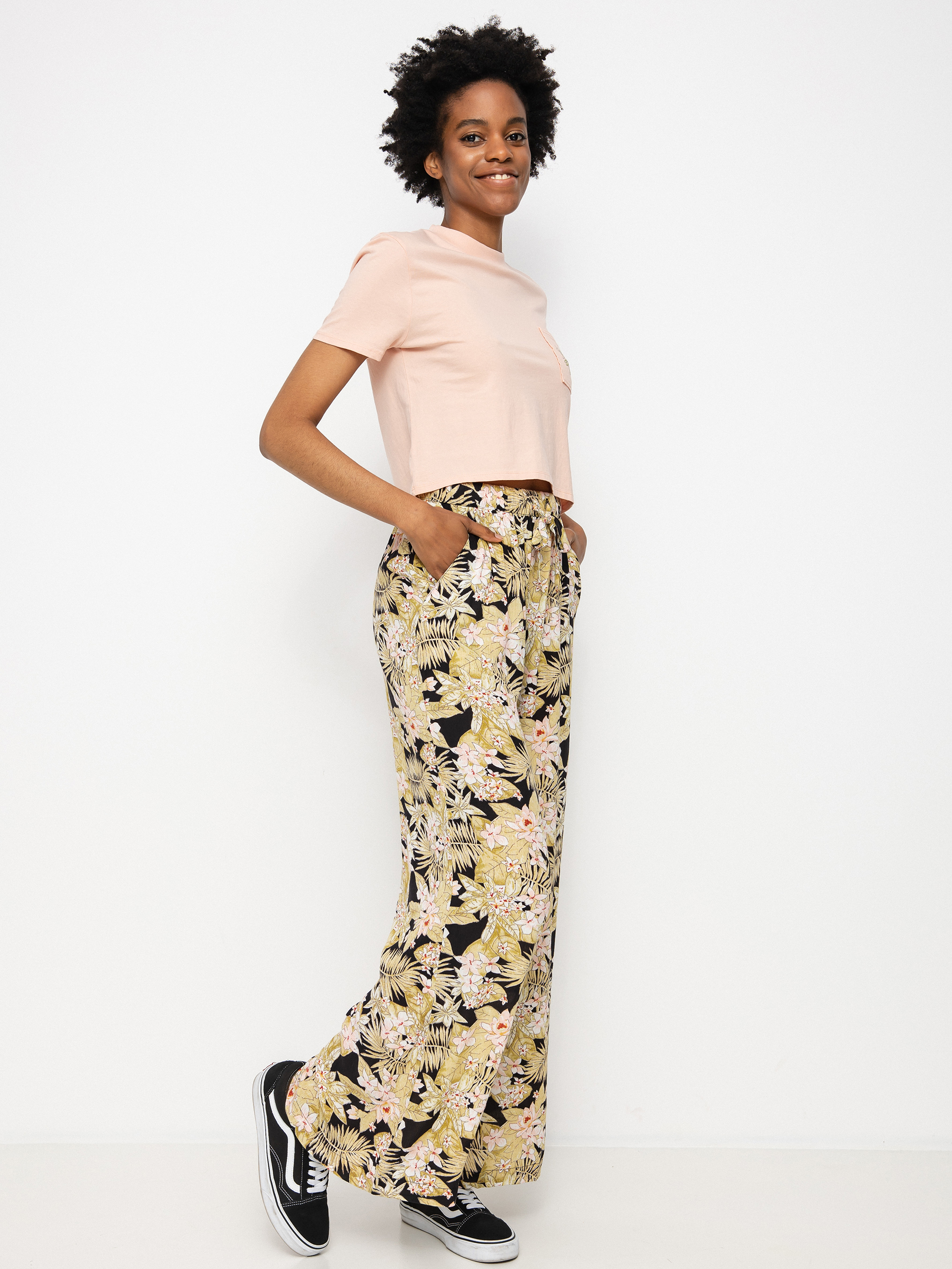 Volcom Frondly Fire Kisnadrág Wmn (black combo)