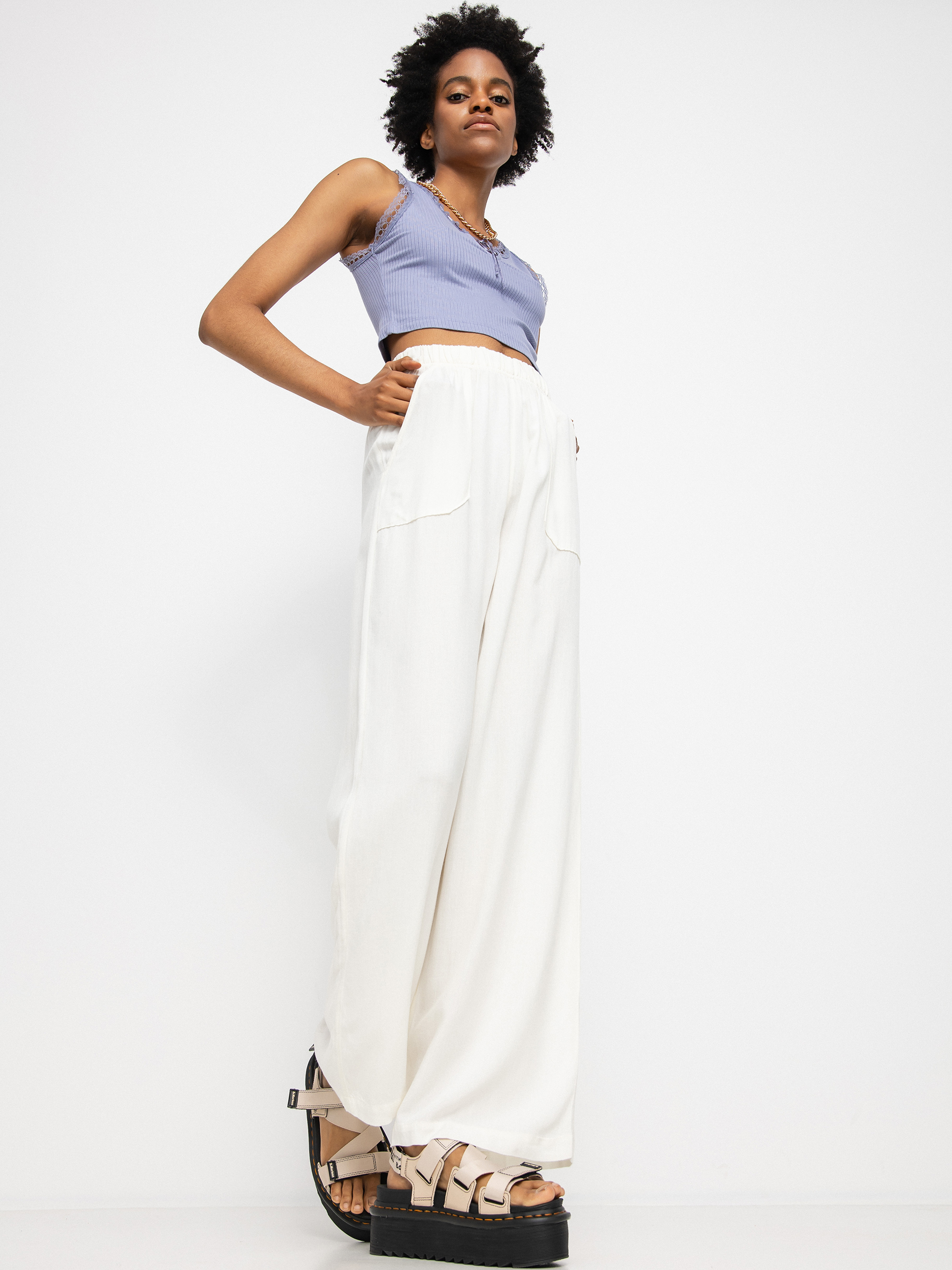 Volcom Coco Ho Kisnadrág Wmn (star white)