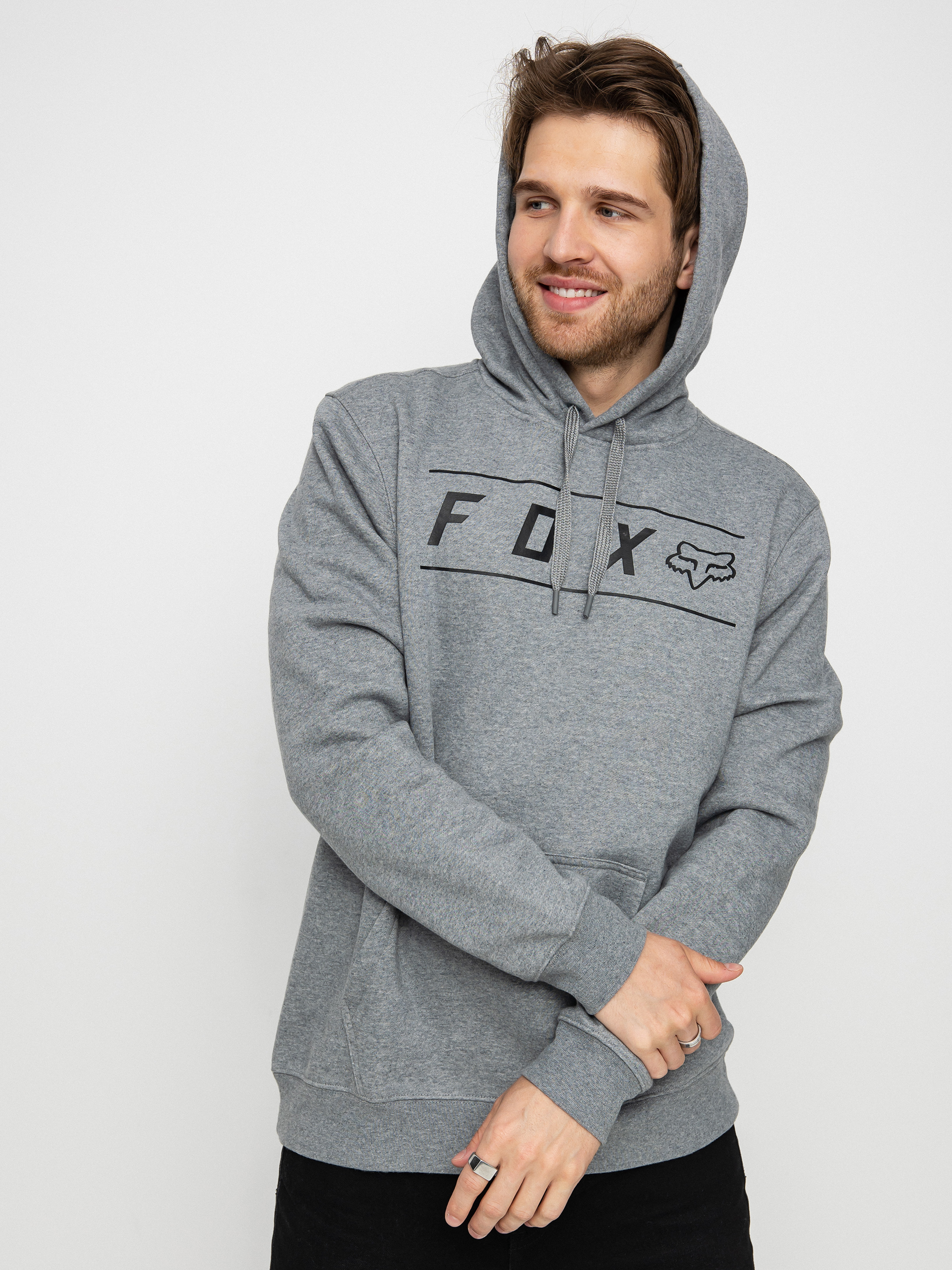 Fox Pinnacle HD Kapucnis pulóver (htr graph)