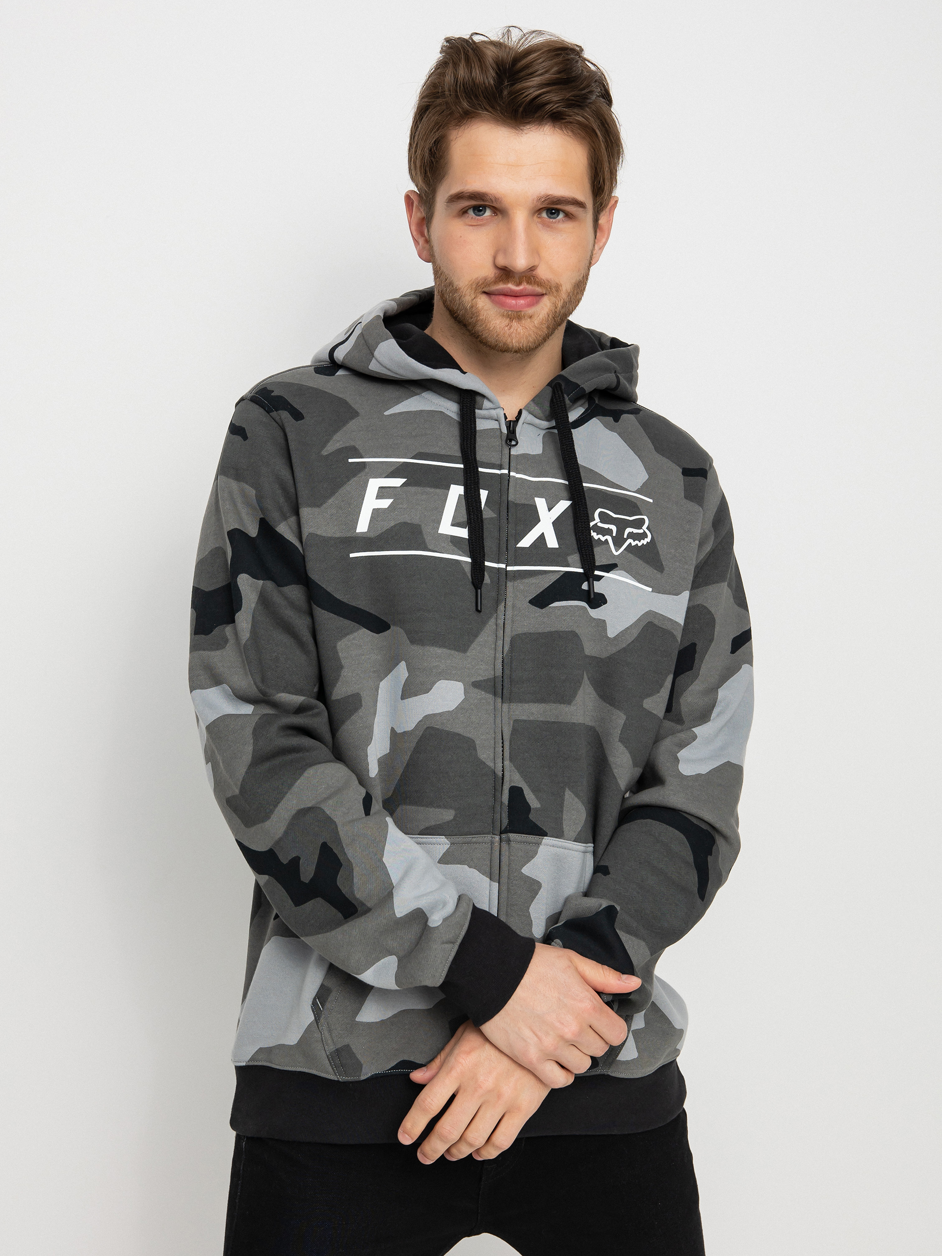 Fox Pinnacle Camo ZHD Kapucnis pulóver (blk cam)