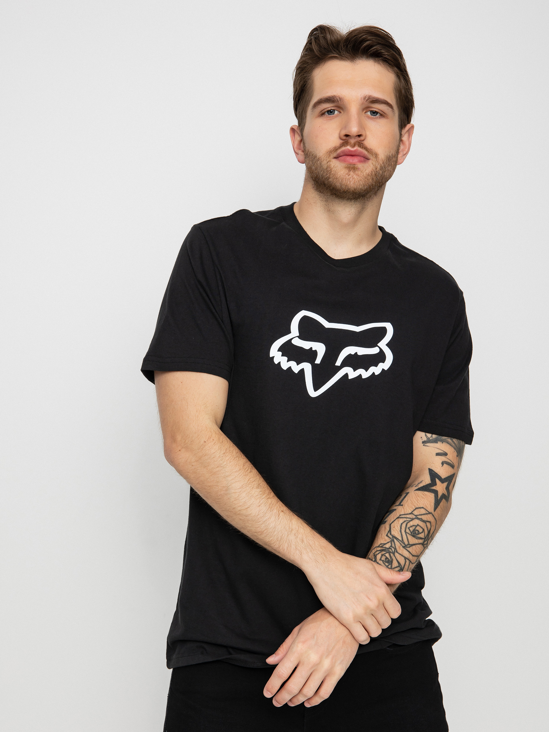 Fox Legacy Head póló (blk/wht)
