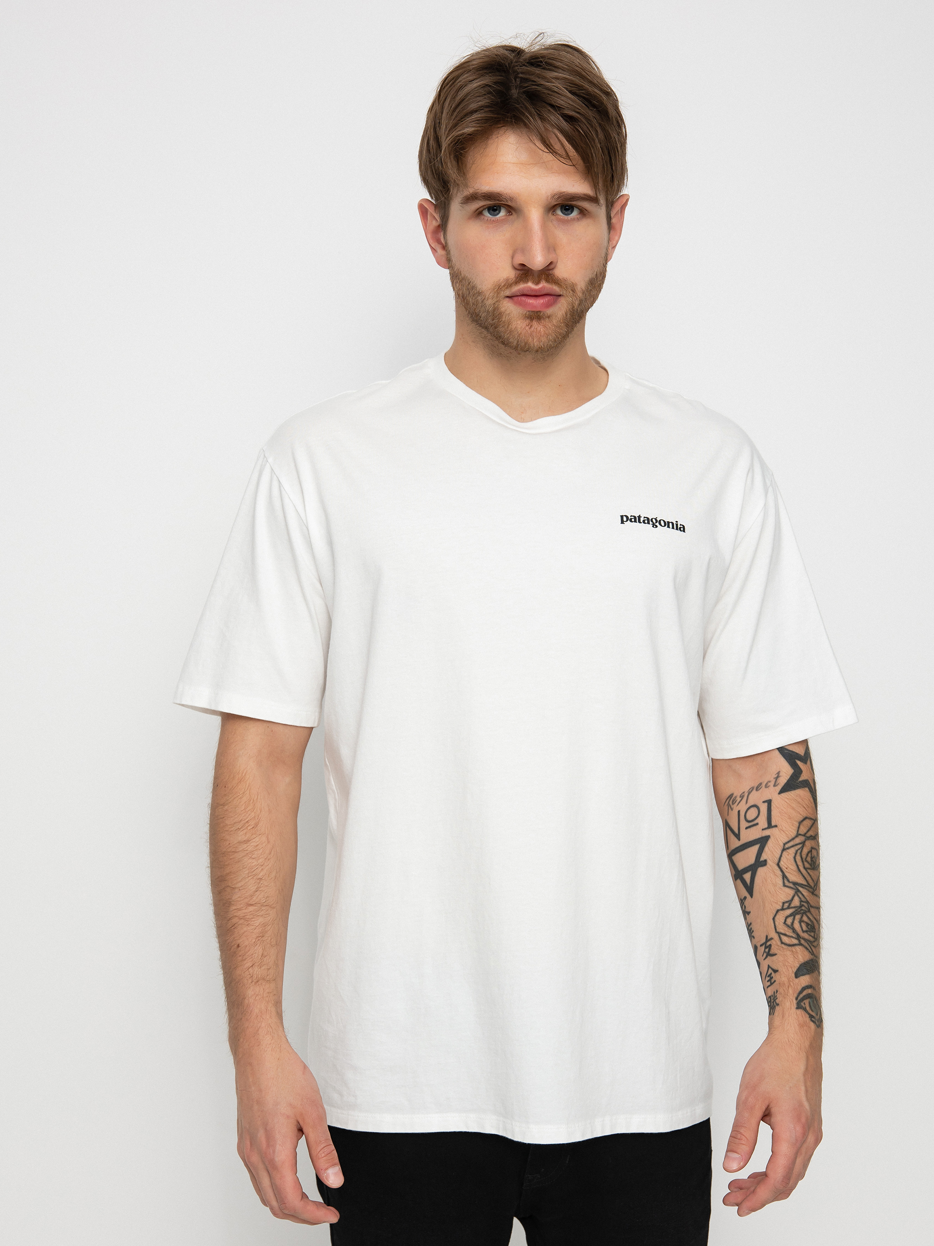 Patagonia P 6 Mission Organic póló (white)