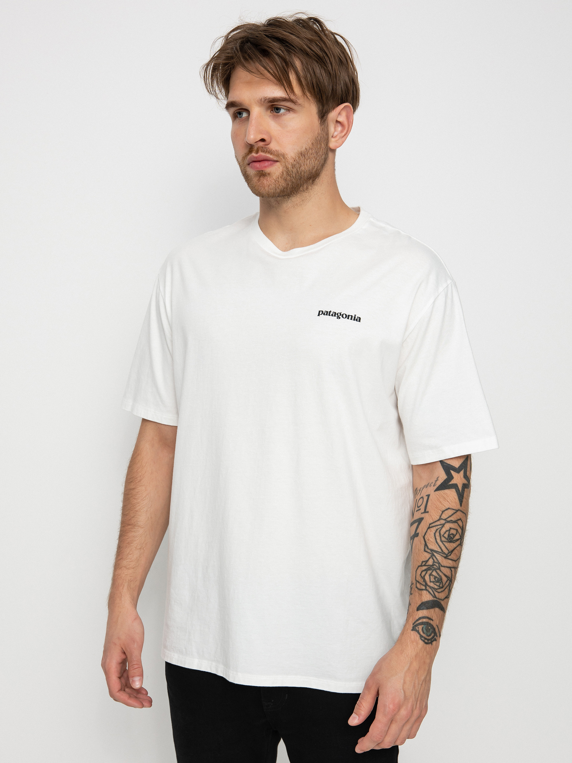 Patagonia P 6 Mission Organic póló (white)