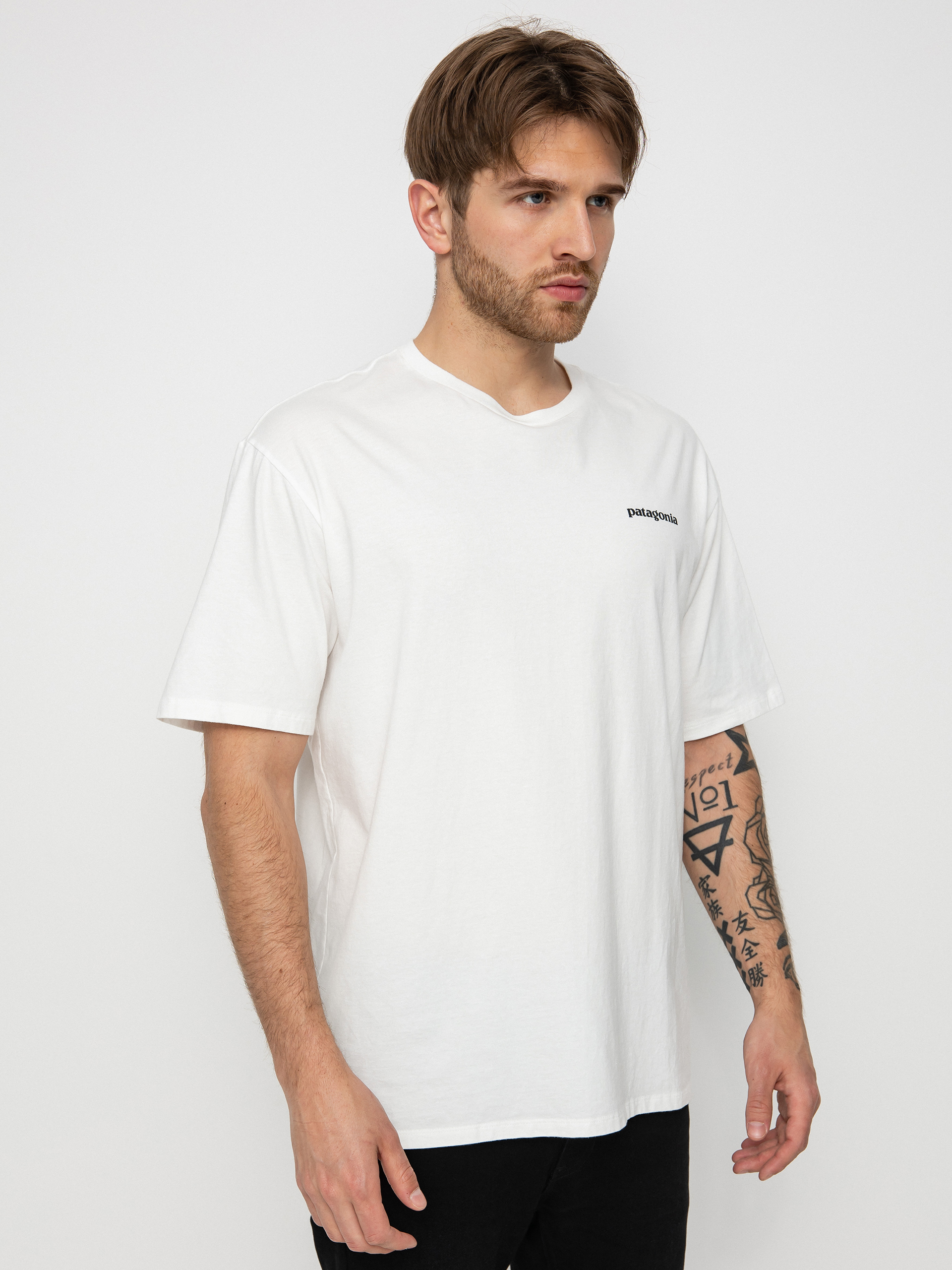 Patagonia P 6 Mission Organic póló (white)